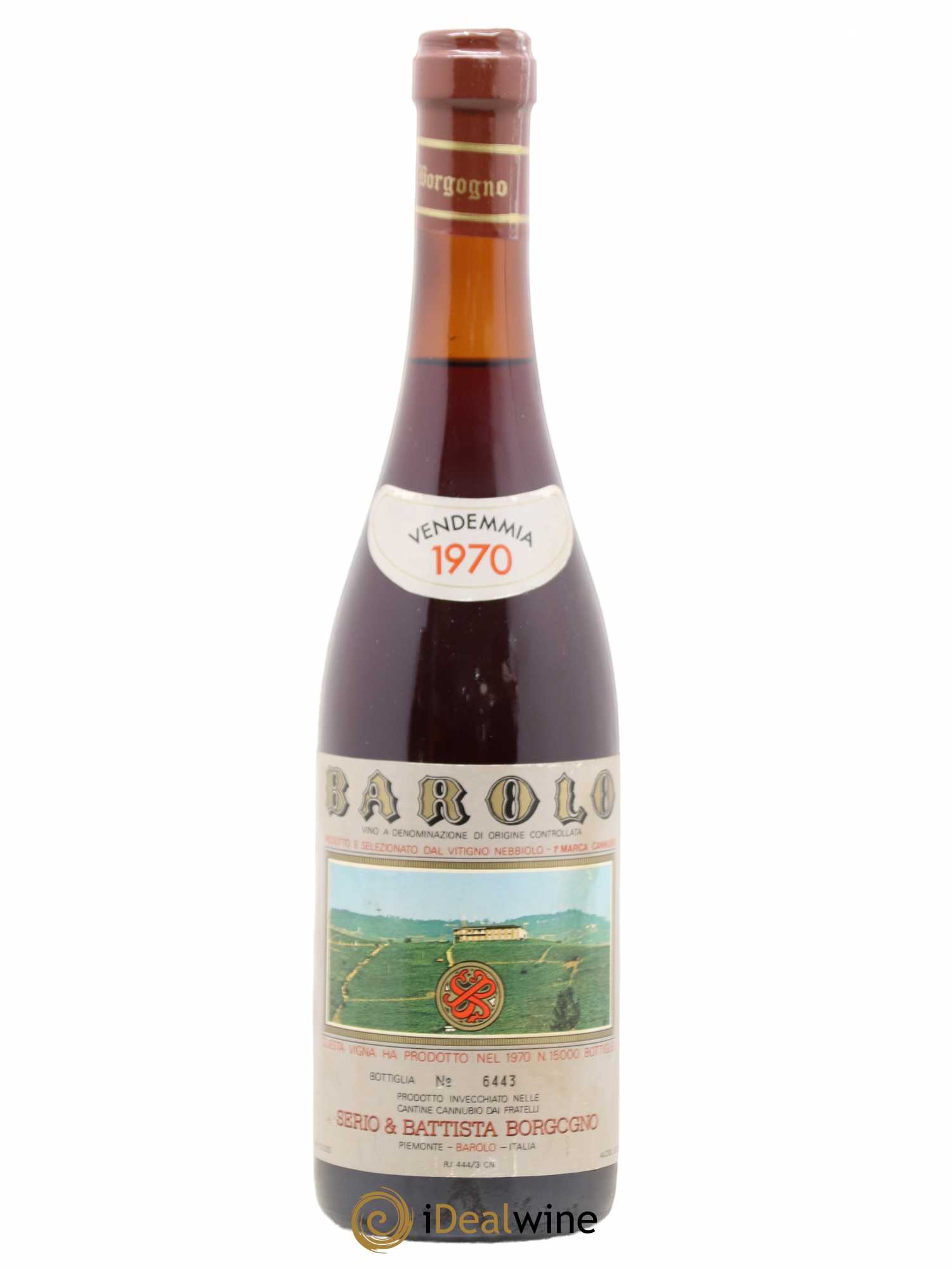 Barolo Borgogno Serio & Battista 1970 - Posten von 1 Flasche - 0