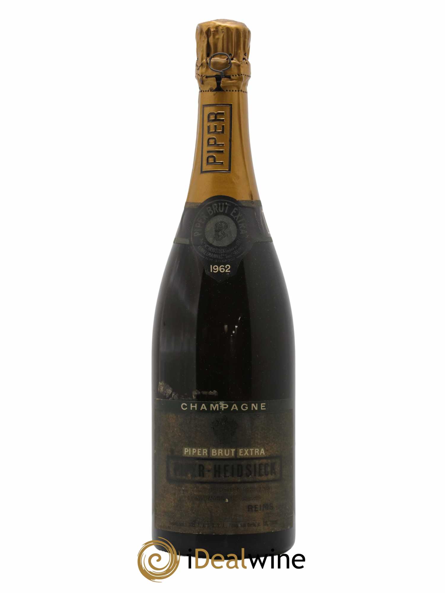 Extra-Brut Piper Heidsieck 1962 - Lot de 1 bouteille - 0