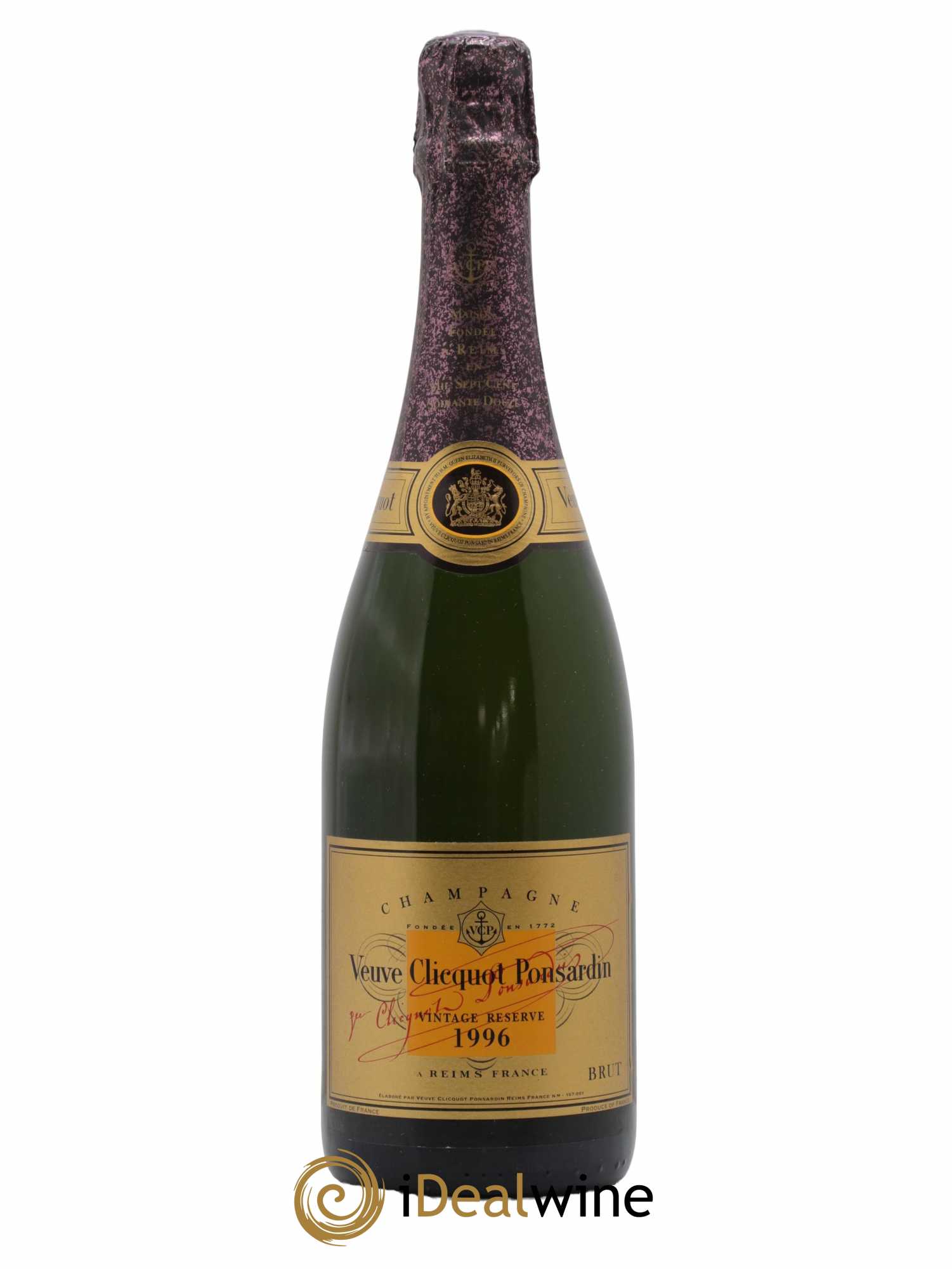 Vintage Veuve Clicquot 1996 - Lot de 1 bouteille - 0