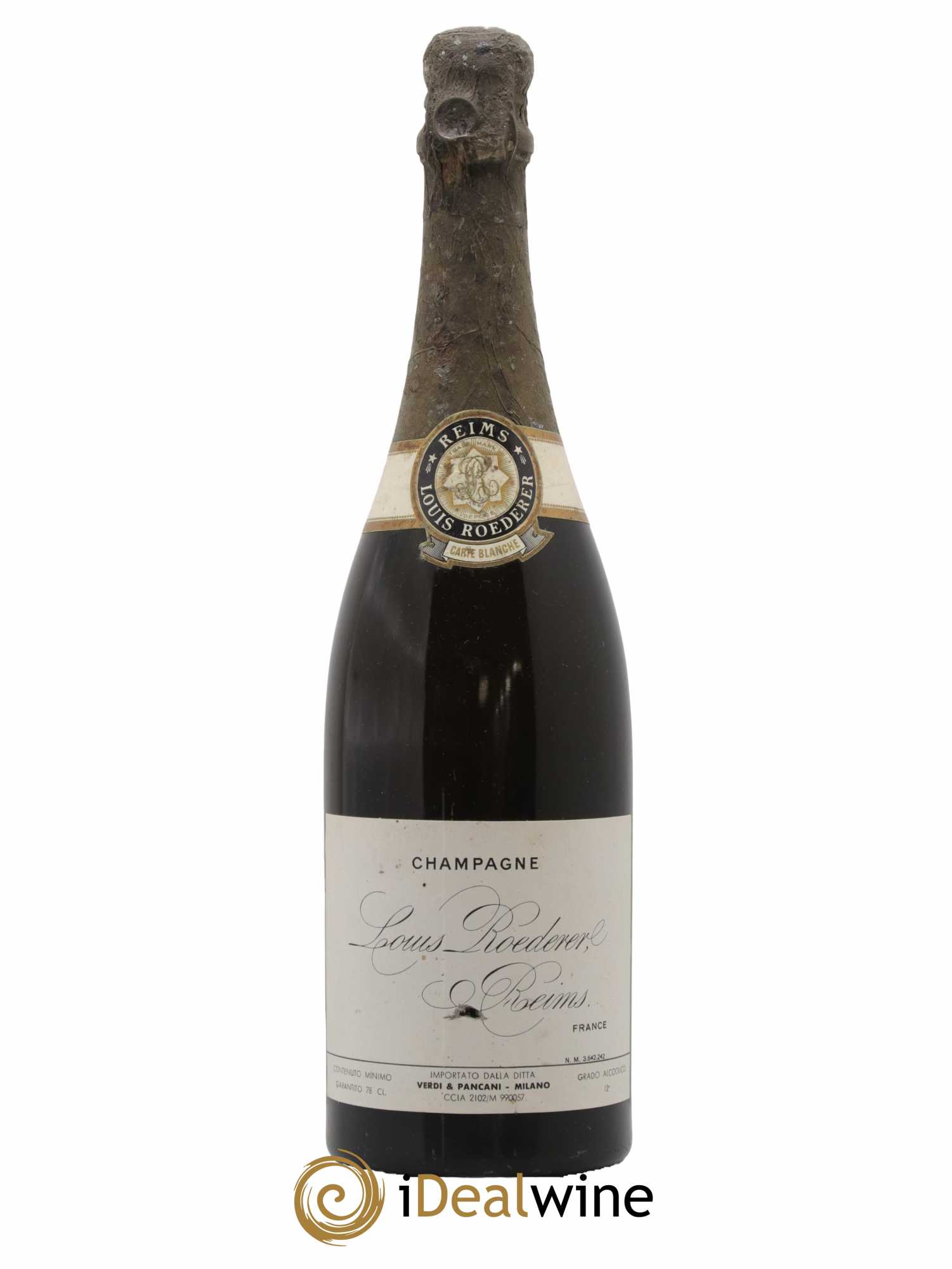 Champagne Carte Blanche Louis Roederer - Lot de 1 bouteille - 0
