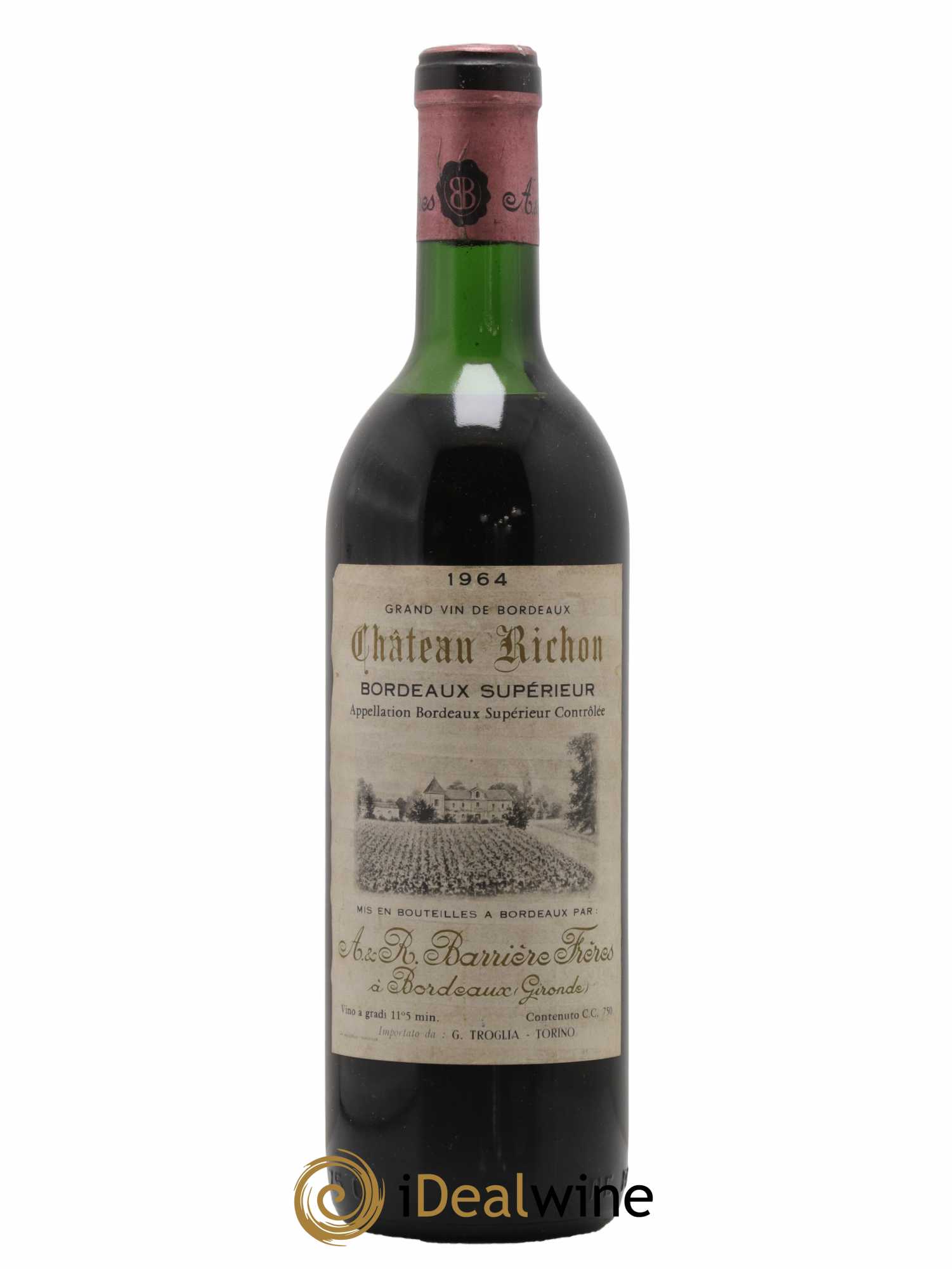 Bordeaux Château Richon 1964 - Lot de 1 bouteille - 0