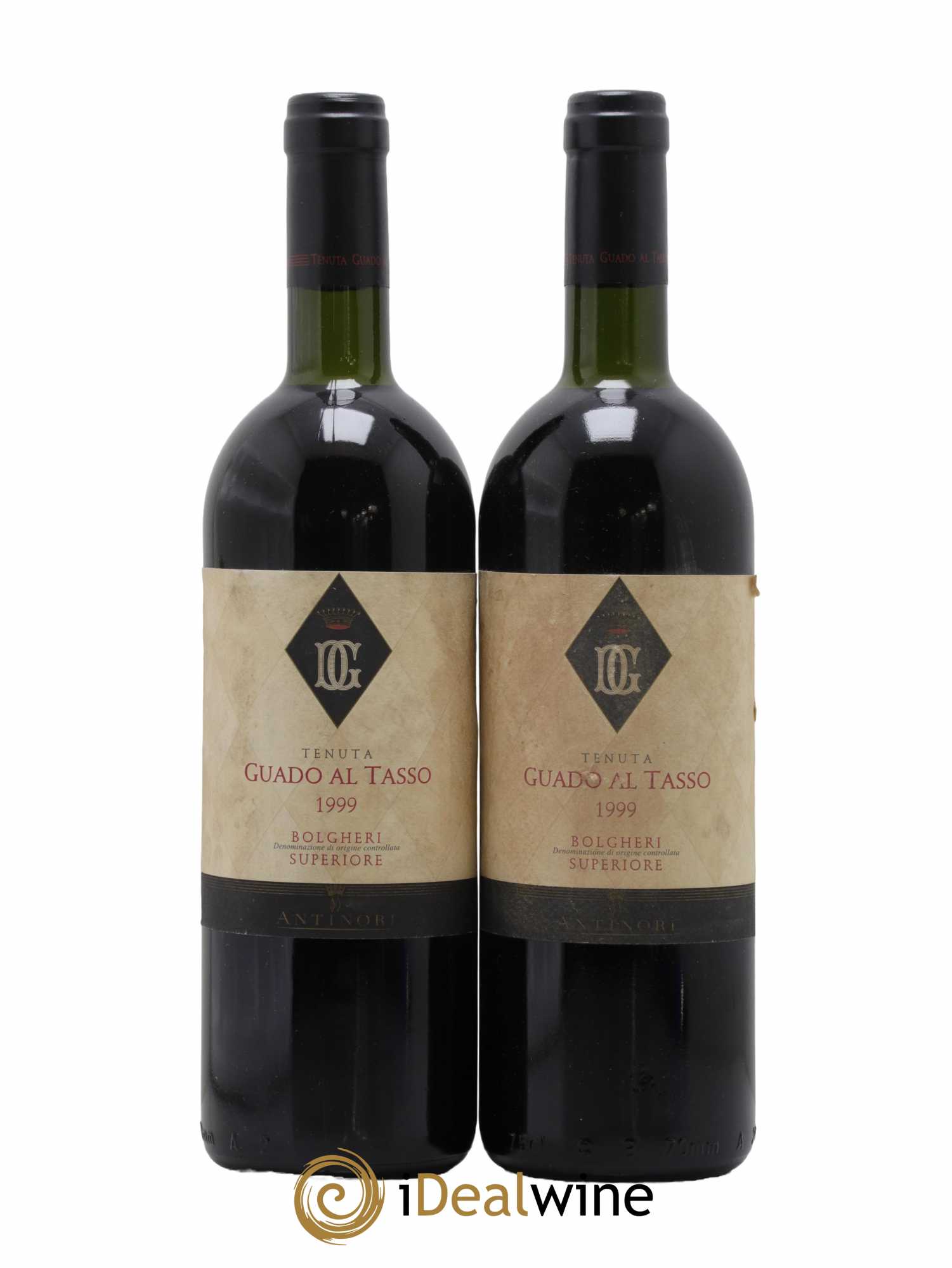 Italie Tenuta Guado al Tasso Antinori 1999 - Lot de 2 bouteilles - 0