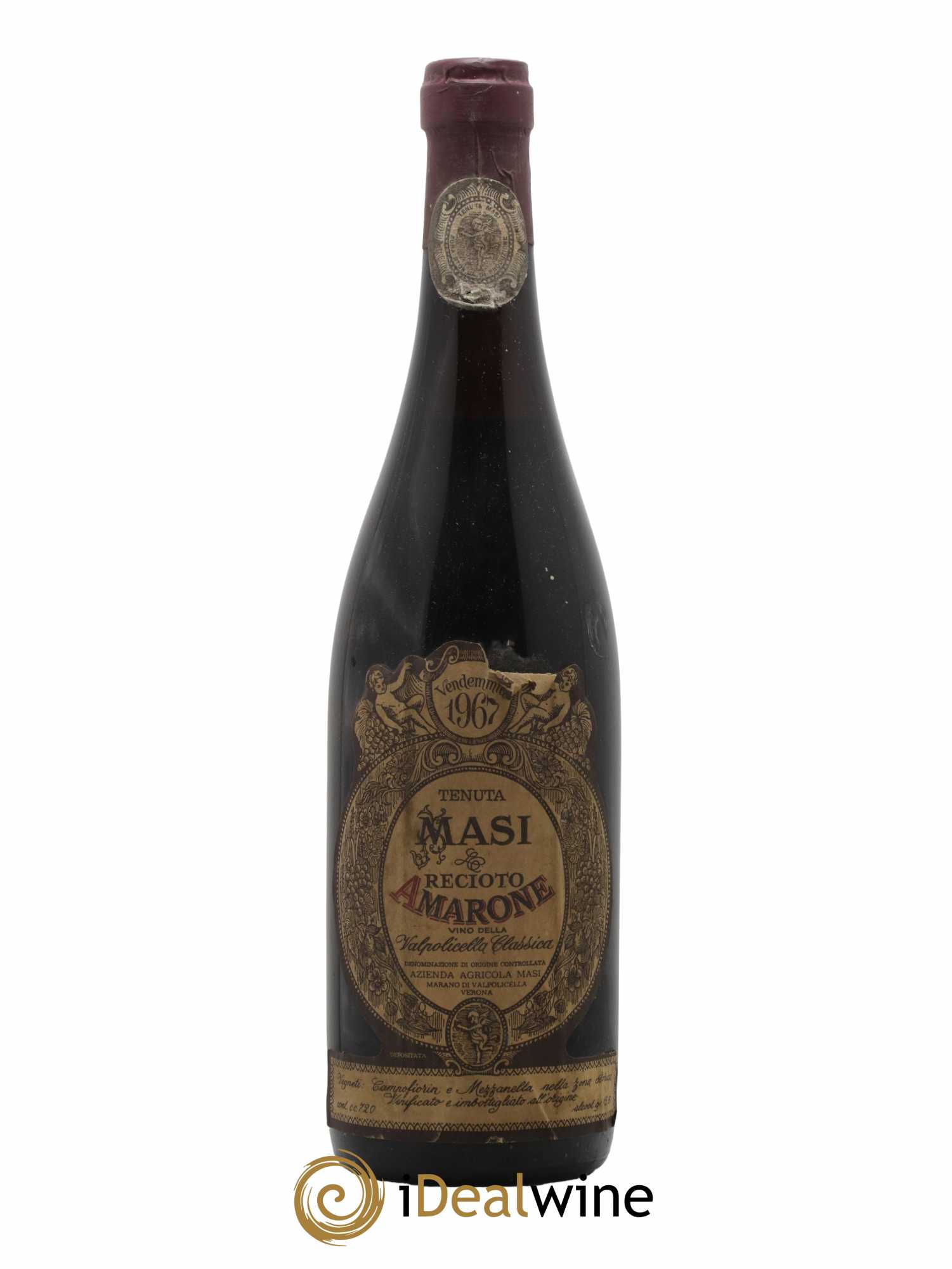 Amarone della Valpolicella DOC Masi 1967 - Lot de 1 bouteille - 0