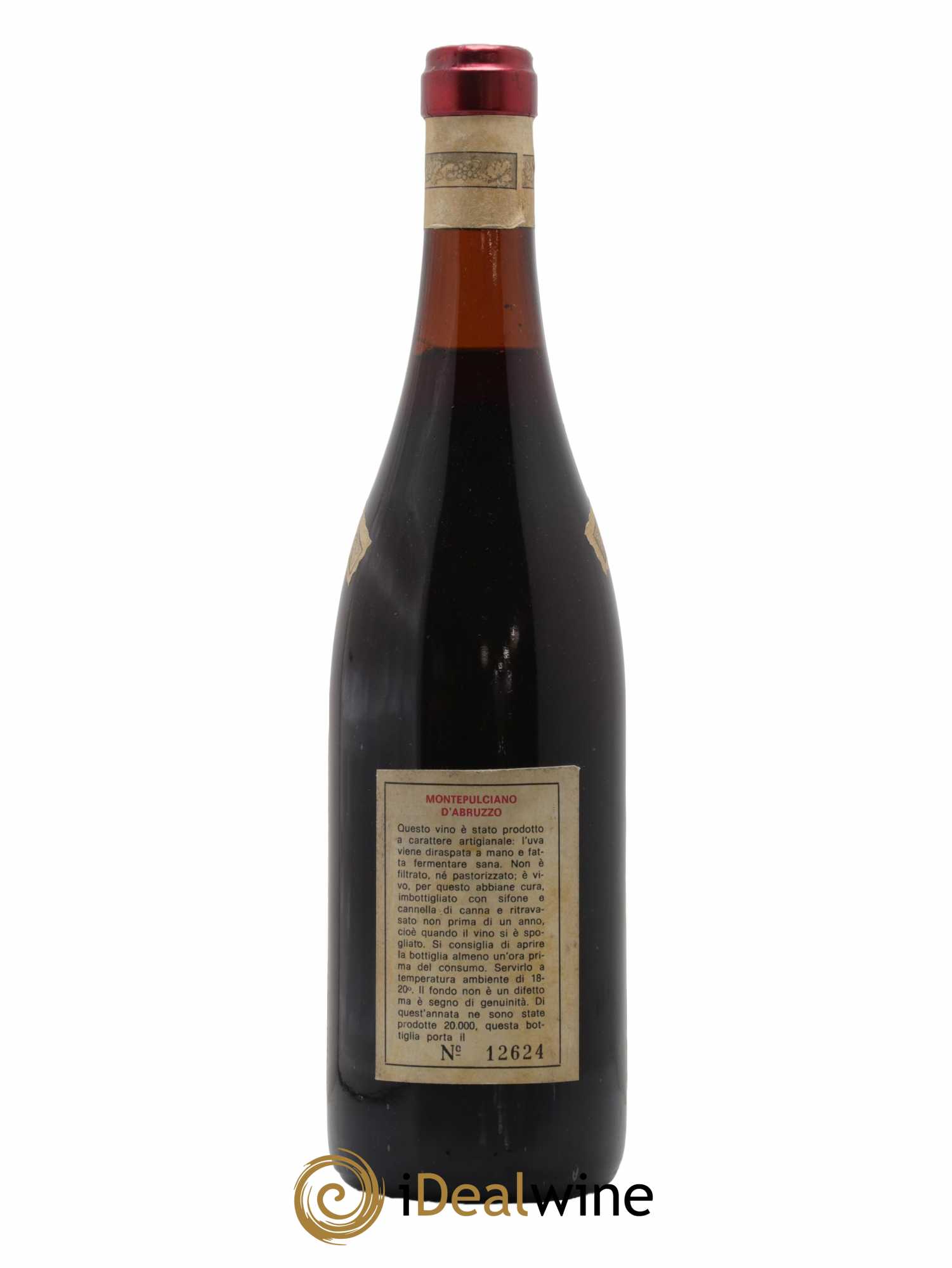 Montepulciano d'Abruzzo DOC Emidio Pepe 1978 - Lot de 1 bouteille - 1
