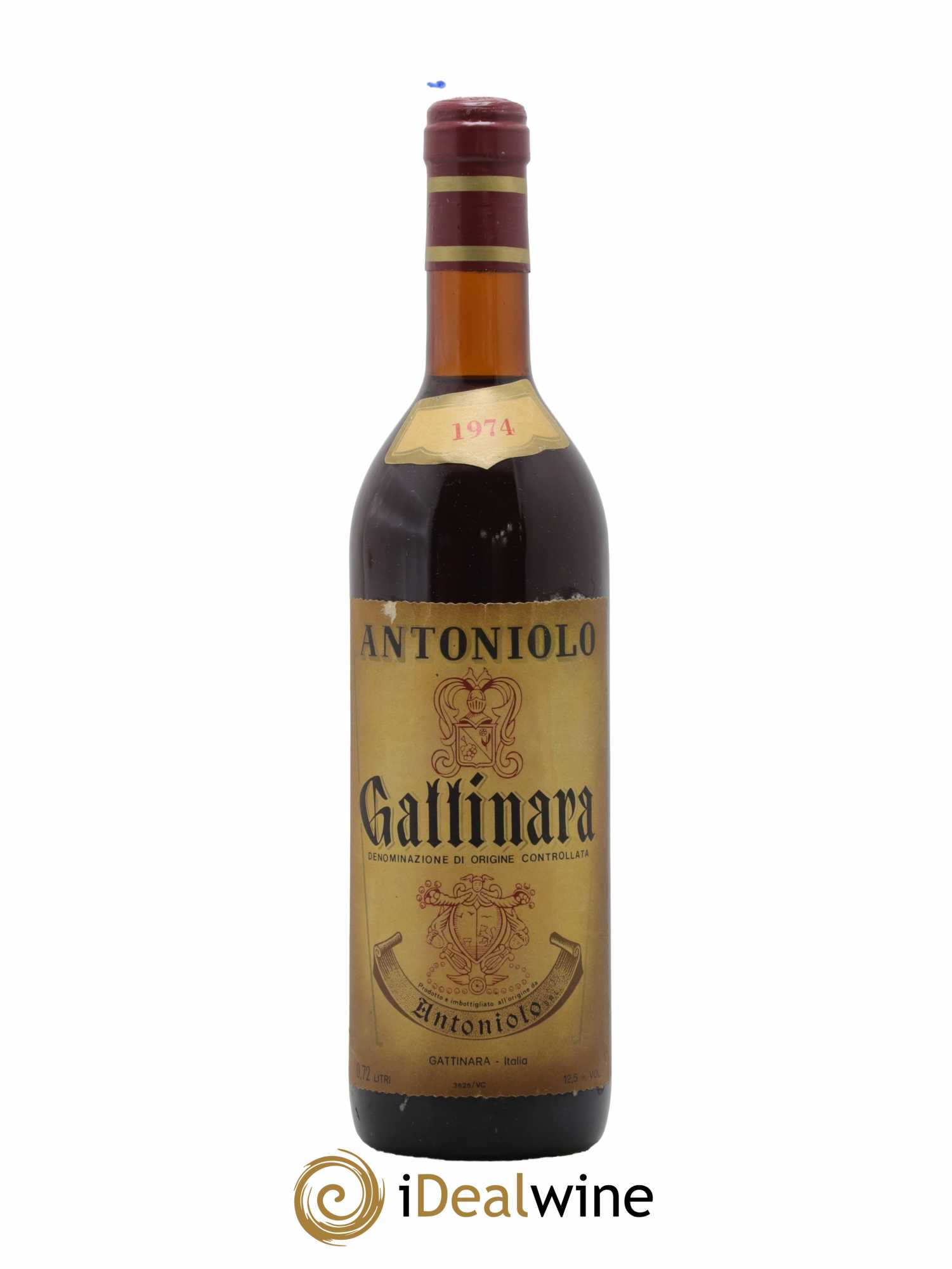 Gattinara DOCG Antoniolo 1974 - Lot de 1 bouteille - 0