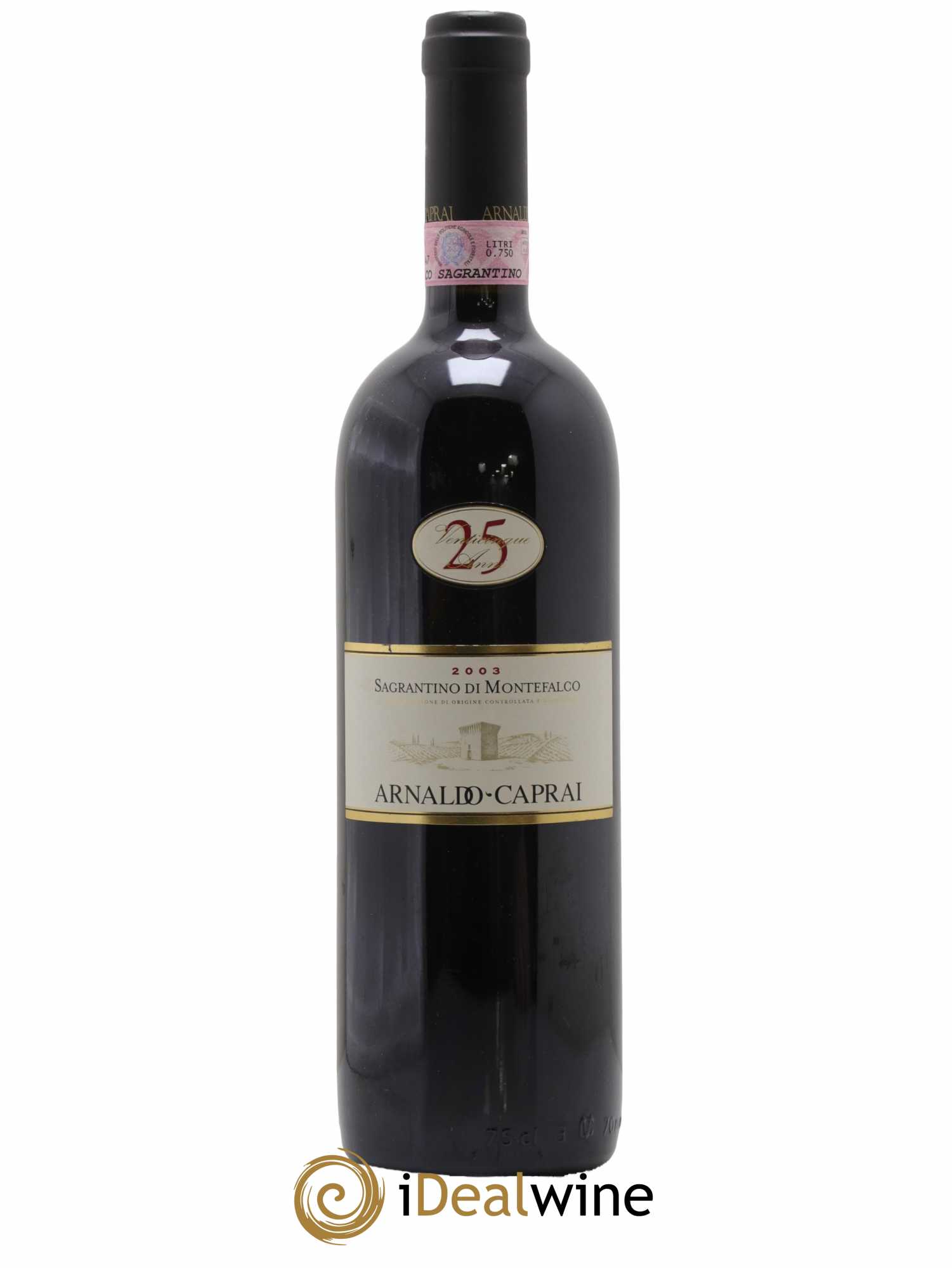 Sagrantino di Montefalco DOC 25 anni Arnaldo Caprai 2003 - Lot de 1 bouteille - 0