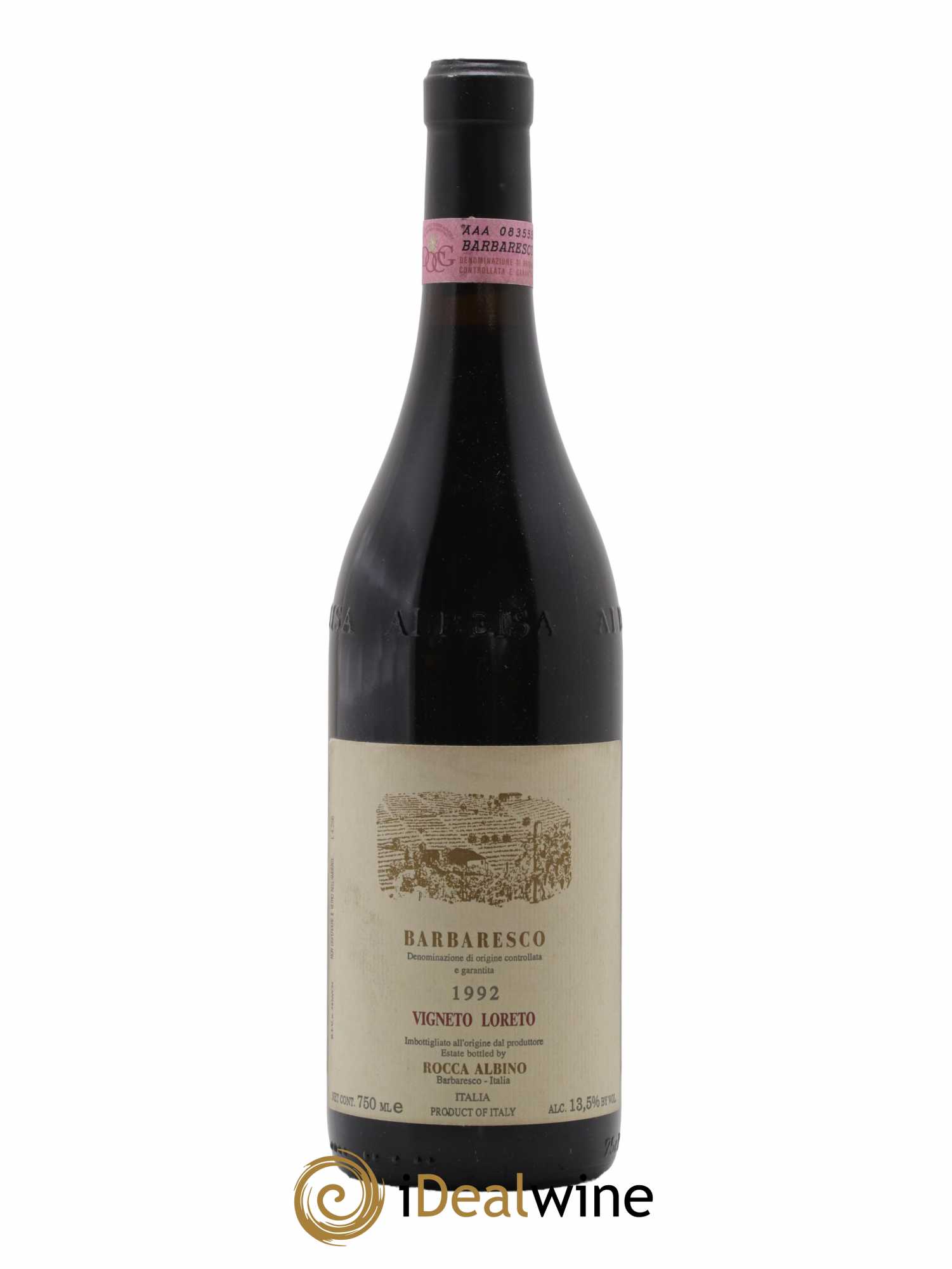 Barbaresco DOCG Loreto Rocca Albino 1992 - Posten von 1 Flasche - 0