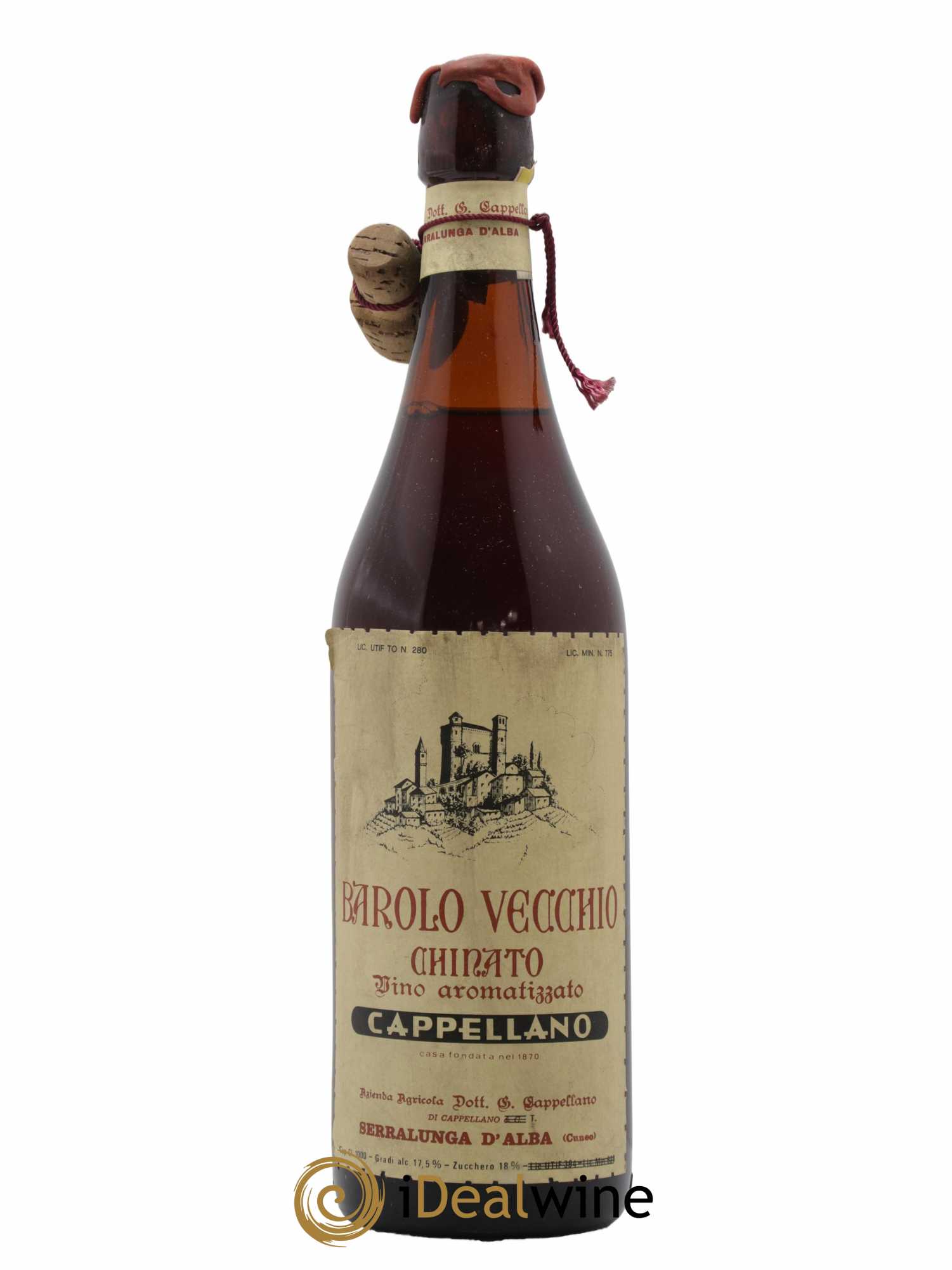 Barolo Vecchio Chinato Cappellano 1L - Lot de 1 bouteille - 0