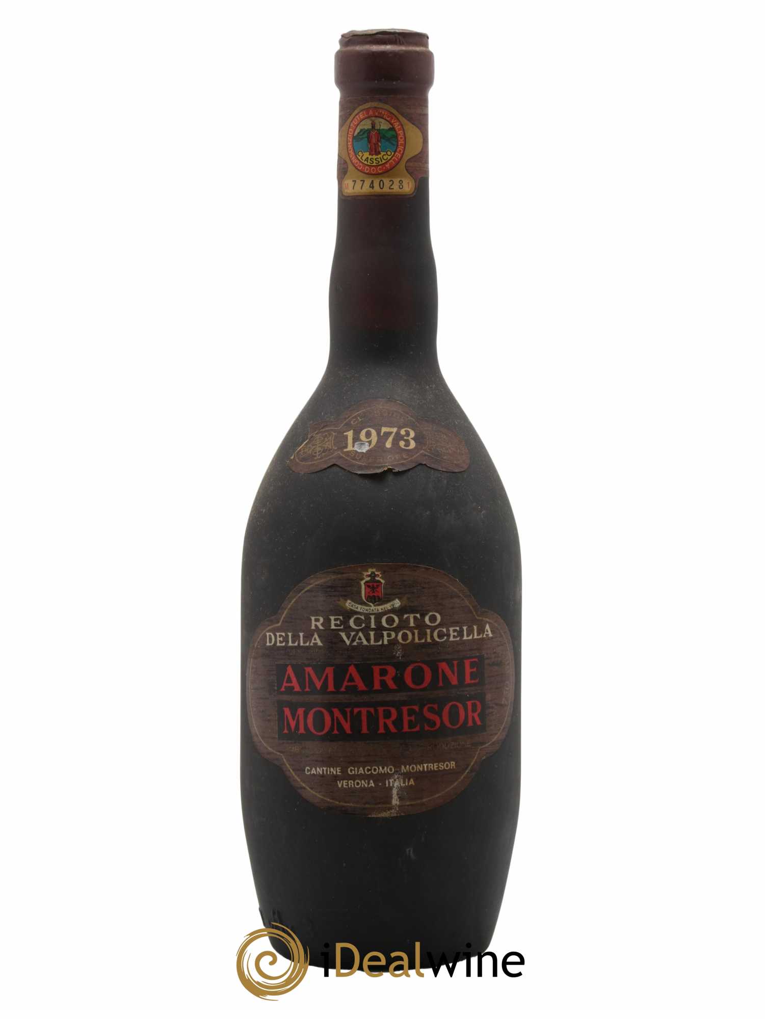 Amarone della Valpolicella DOC Classico Superiore Montresor 1973 - Lot de 1 bouteille - 0