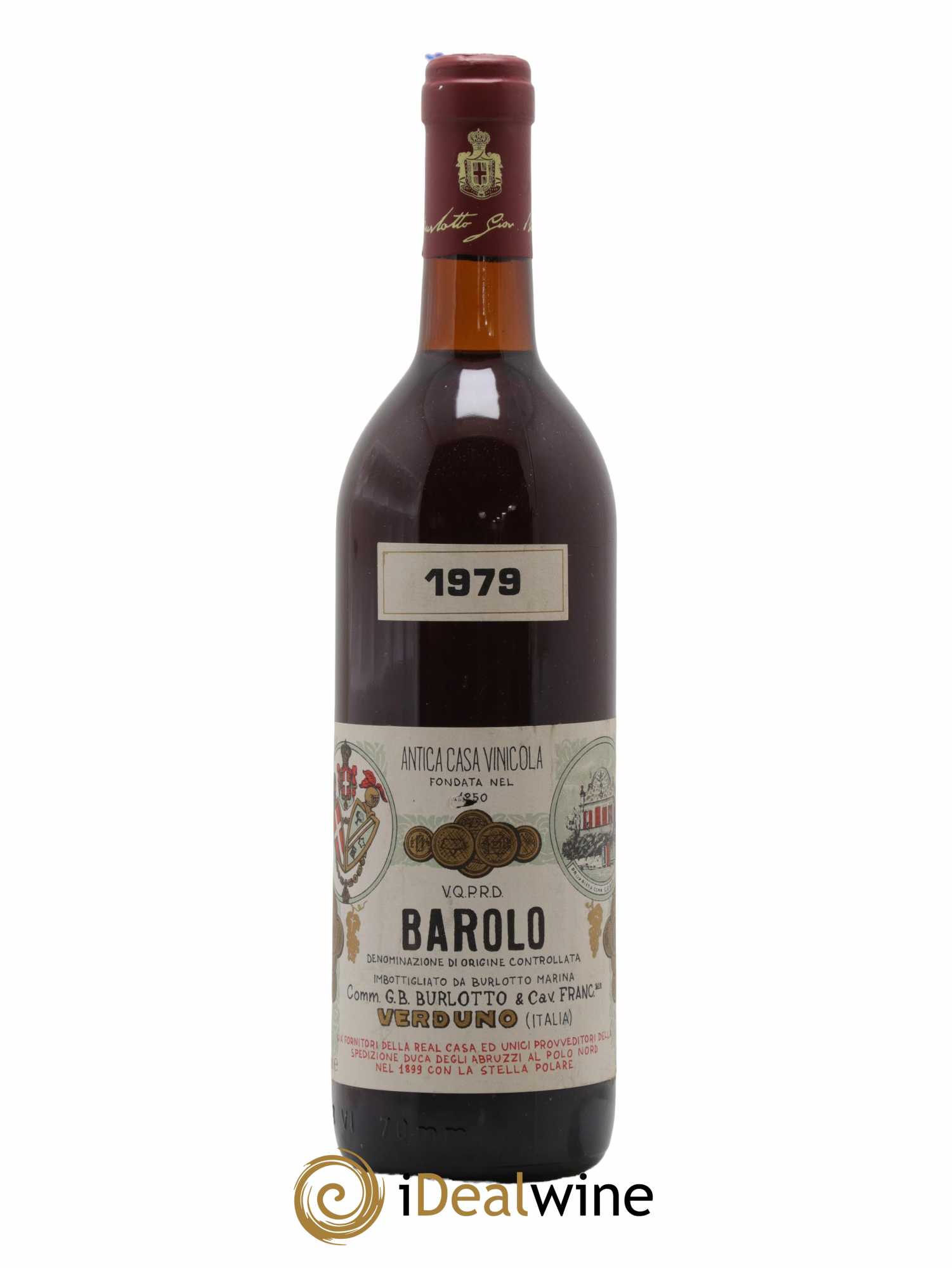 Barolo Verduno Burlotto 1979 - Lot de 1 bouteille - 0