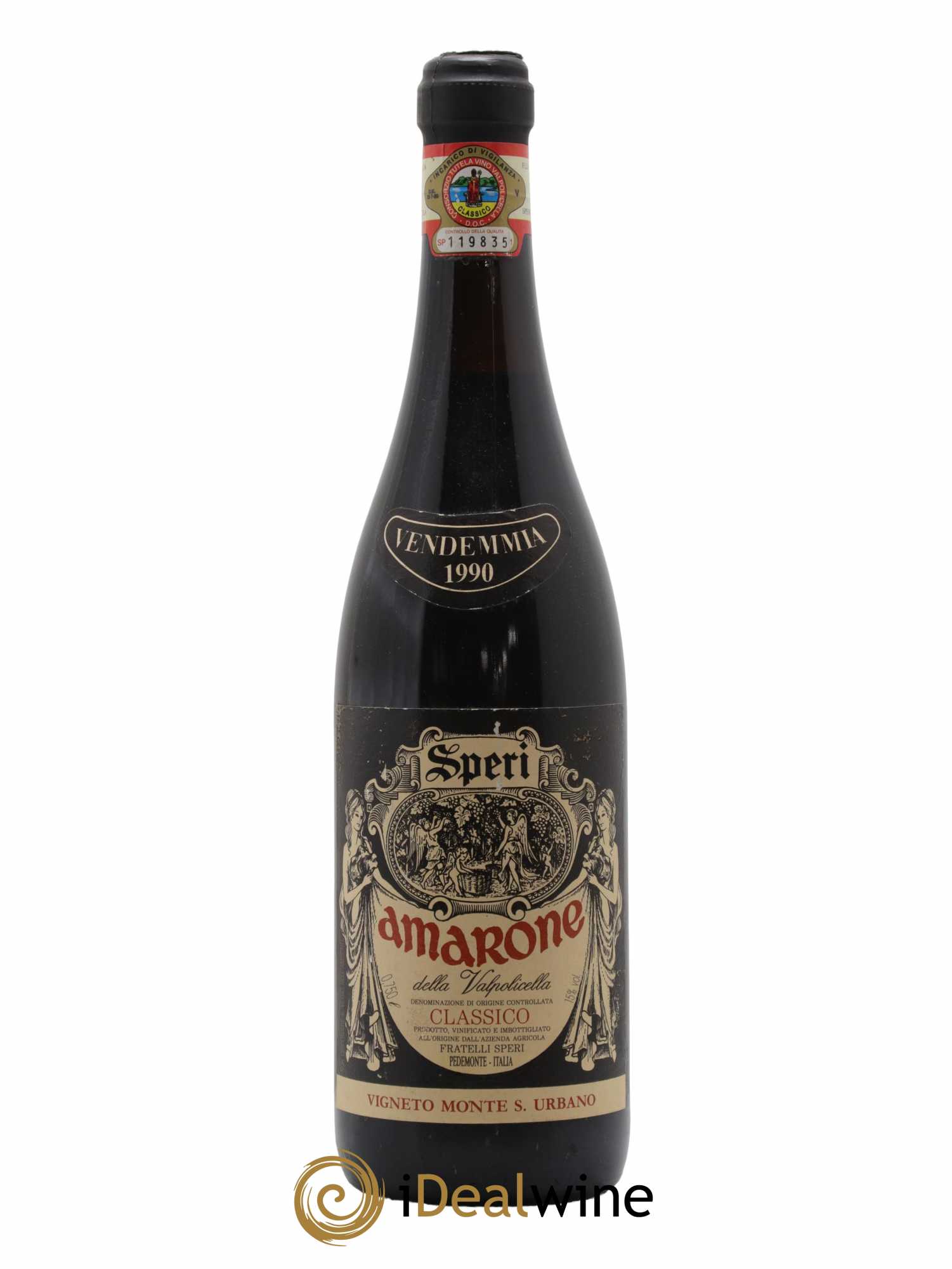 Amarone della Valpolicella DOC Classico Speri 1990 - Lot de 1 bouteille - 0