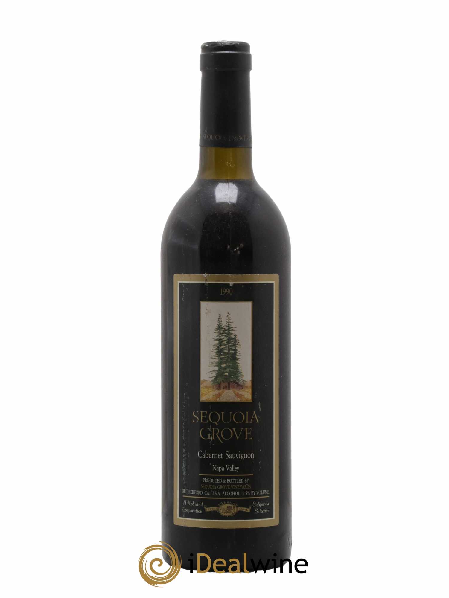 USA Napa Valley Cabernet Sauvignon Sequoia Grove 1990 - Lot de 1 bouteille - 0