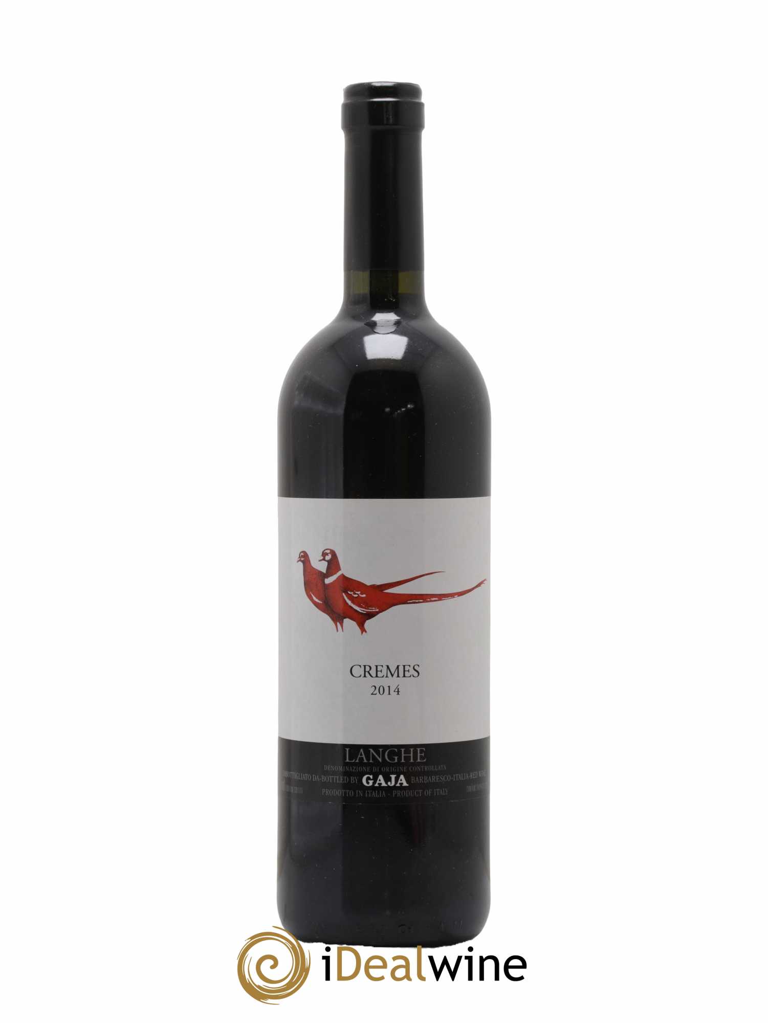 Langhe DOC Rosso Cremes Gaja 2014 - Lot de 1 bouteille - 0