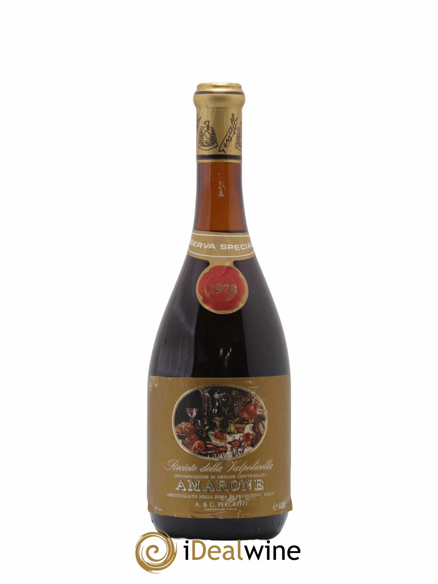 Amarone della Valpolicella DOC Riserva Speciale Pergreffi 1978 - Lot de 1 bouteille - 0