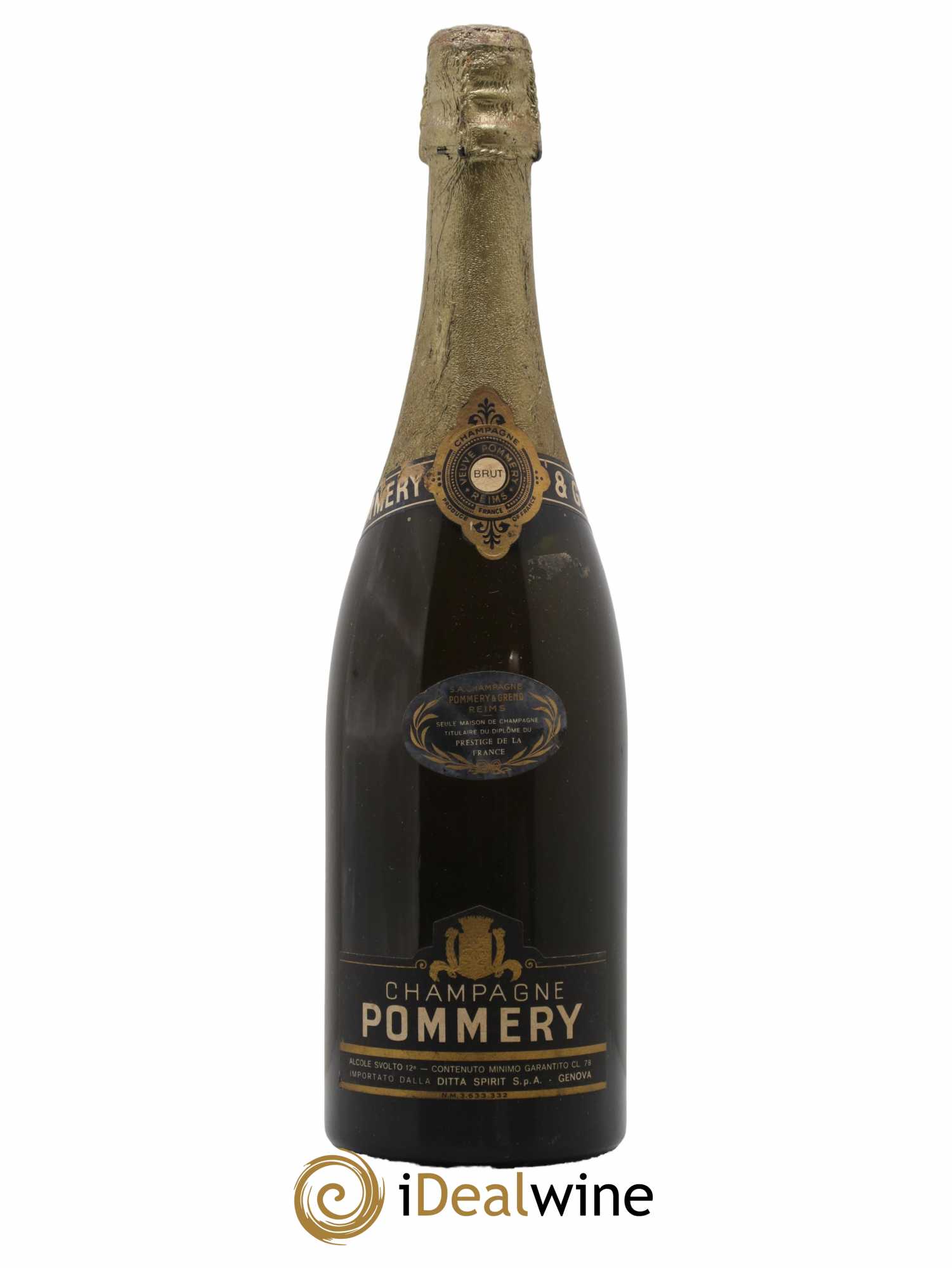 Brut Pommery - Lot de 1 bouteille - 0