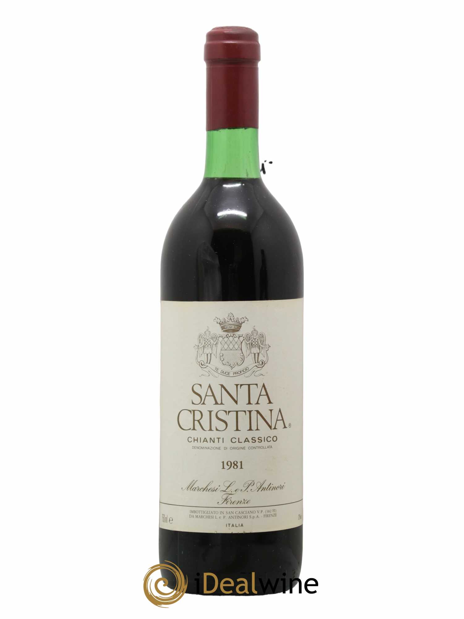 Chianti Classico DOCG Santa Cristina Antinori 1981 - Lot de 1 bouteille - 0