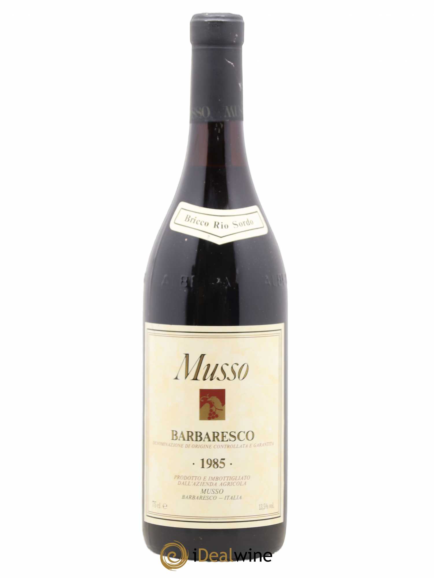Barbaresco DOCG Bricco Rio Sordo Musso 1985 - Posten von 1 Flasche - 0