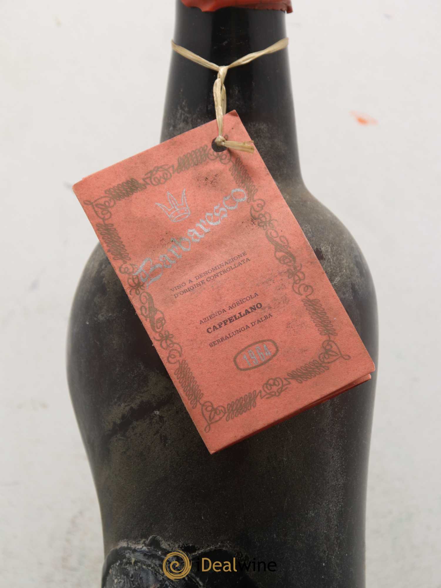 Barbaresco DOCG Cappellano Troglia 1964 - Lot de 1 bouteille - 2