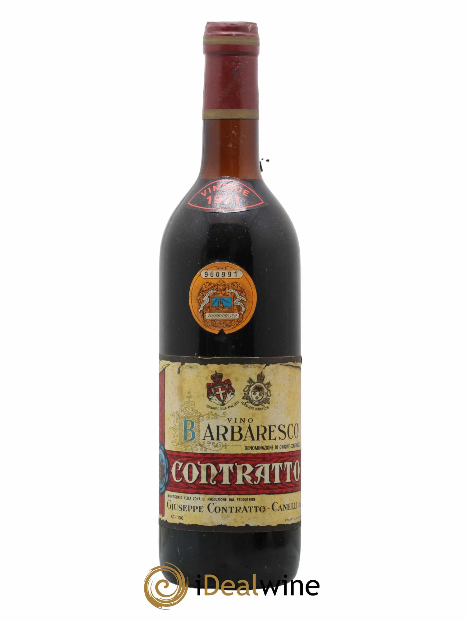 Barbaresco DOCG Contratto 1971 - Lot de 1 bouteille - 0