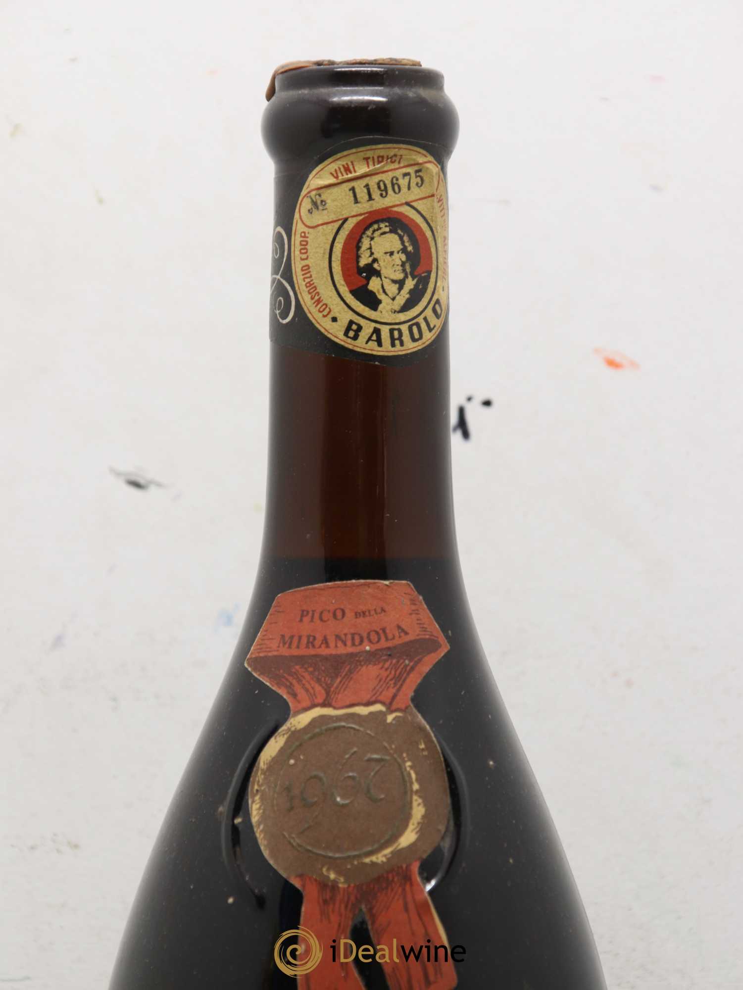 Barolo Pico Della Mirandola 1967 - Lot de 1 bouteille - 1