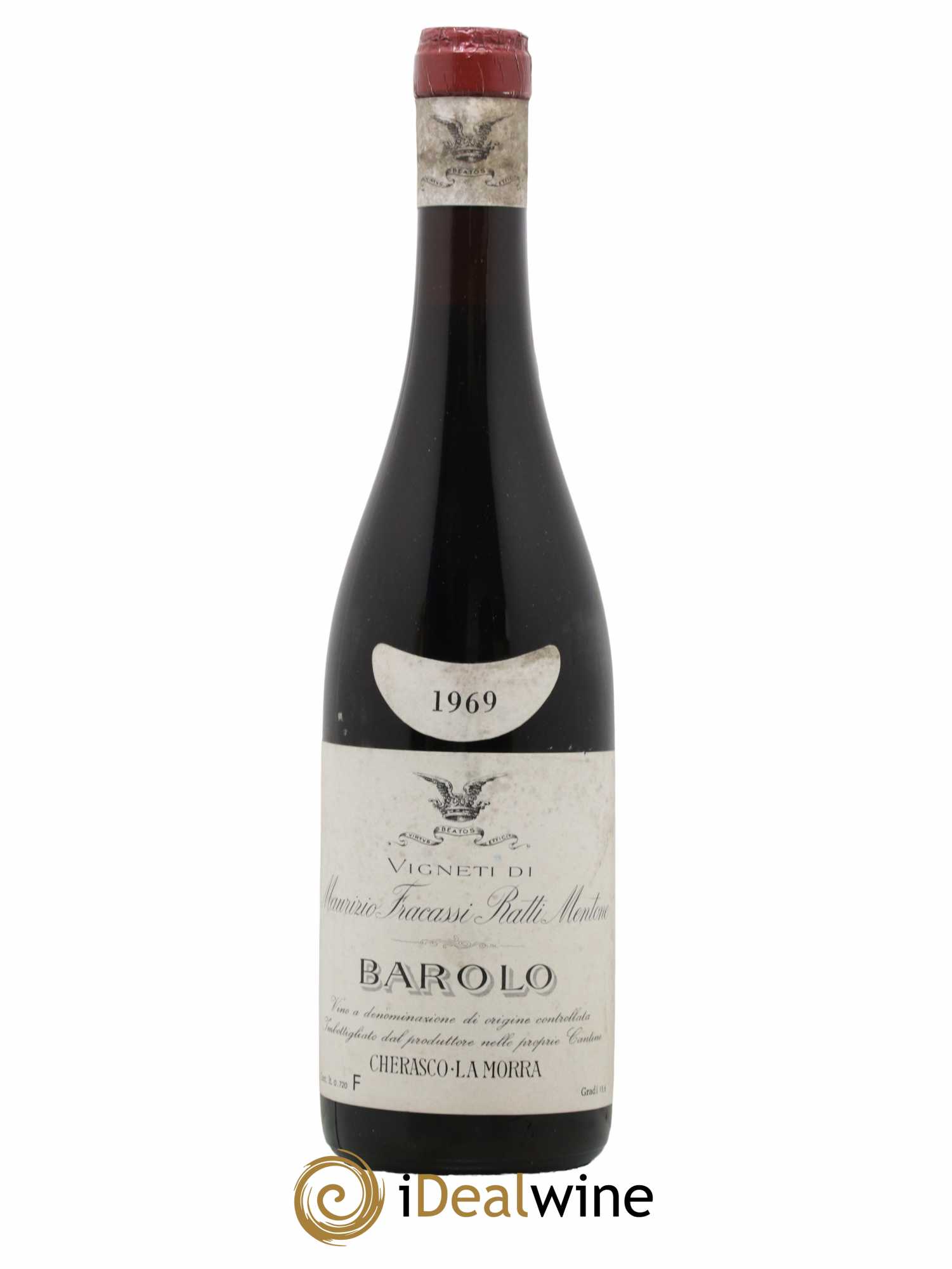 Barolo Marchese Fracassi 1969 - Posten von 1 Flasche - 0
