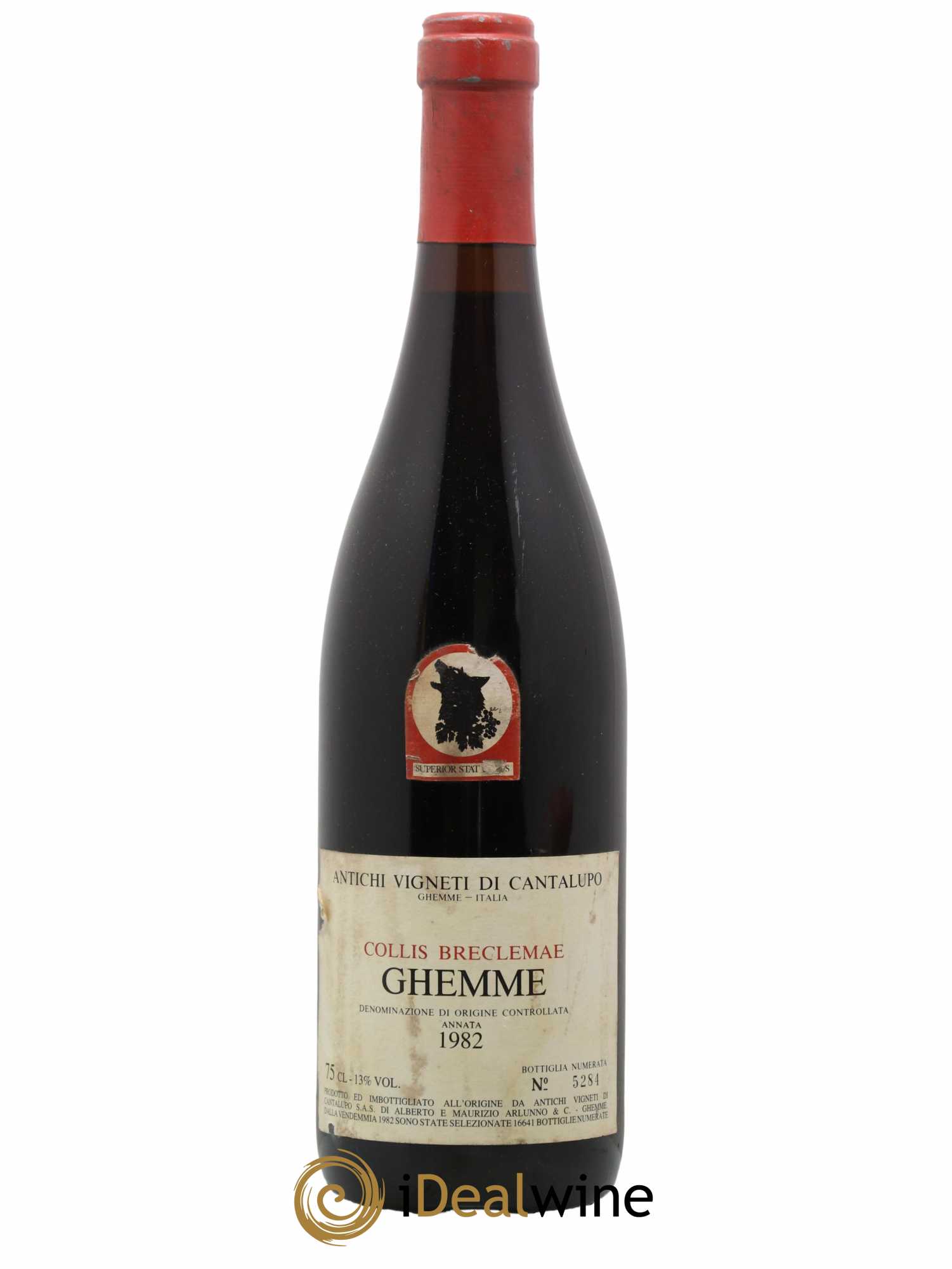 Ghemme DOCG Collis Breclemae Cantalupo 1982 - Lot de 1 bouteille - 0