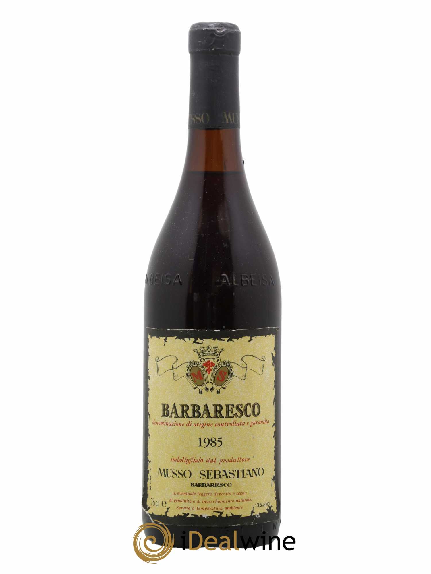 Barbaresco DOCG Musso Sebastiano 1985 - Lot de 1 bouteille - 0