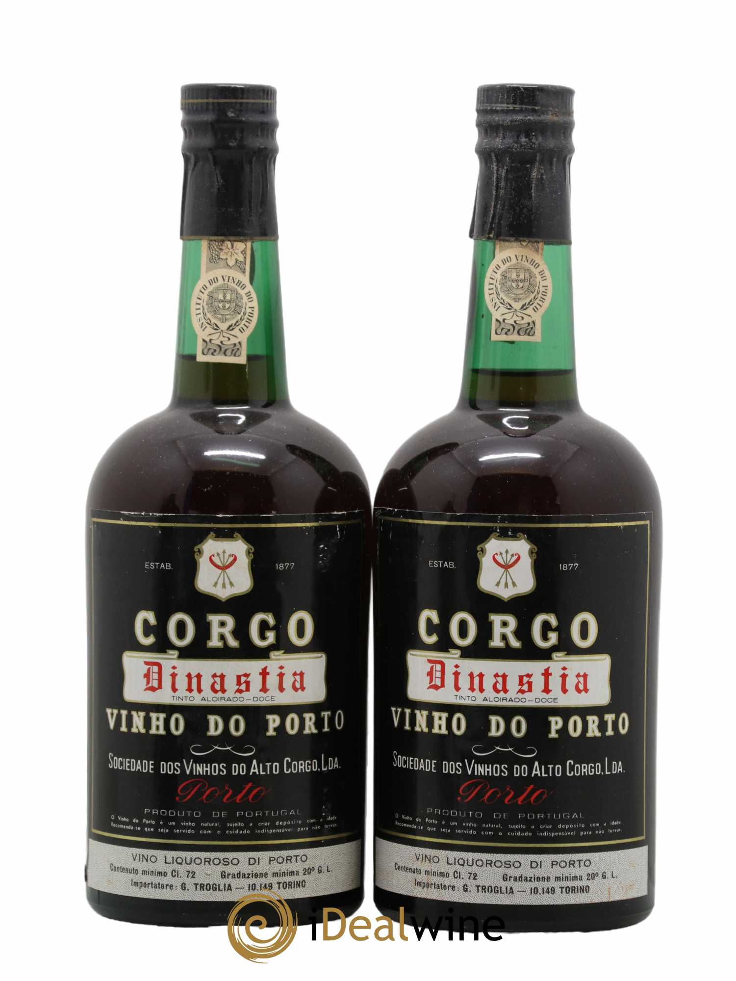 Porto Corgo Dinastia - Lot de 2 bouteilles - 0