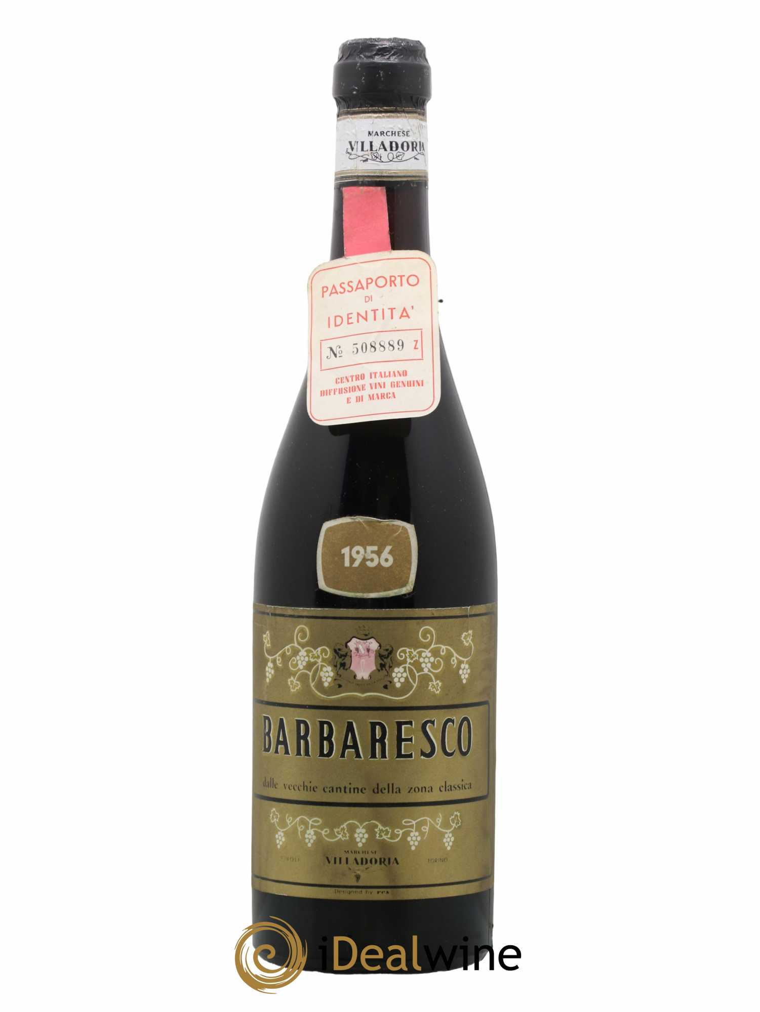 Barbaresco DOCG Villadoria 1956 - Lot de 1 bouteille - 0
