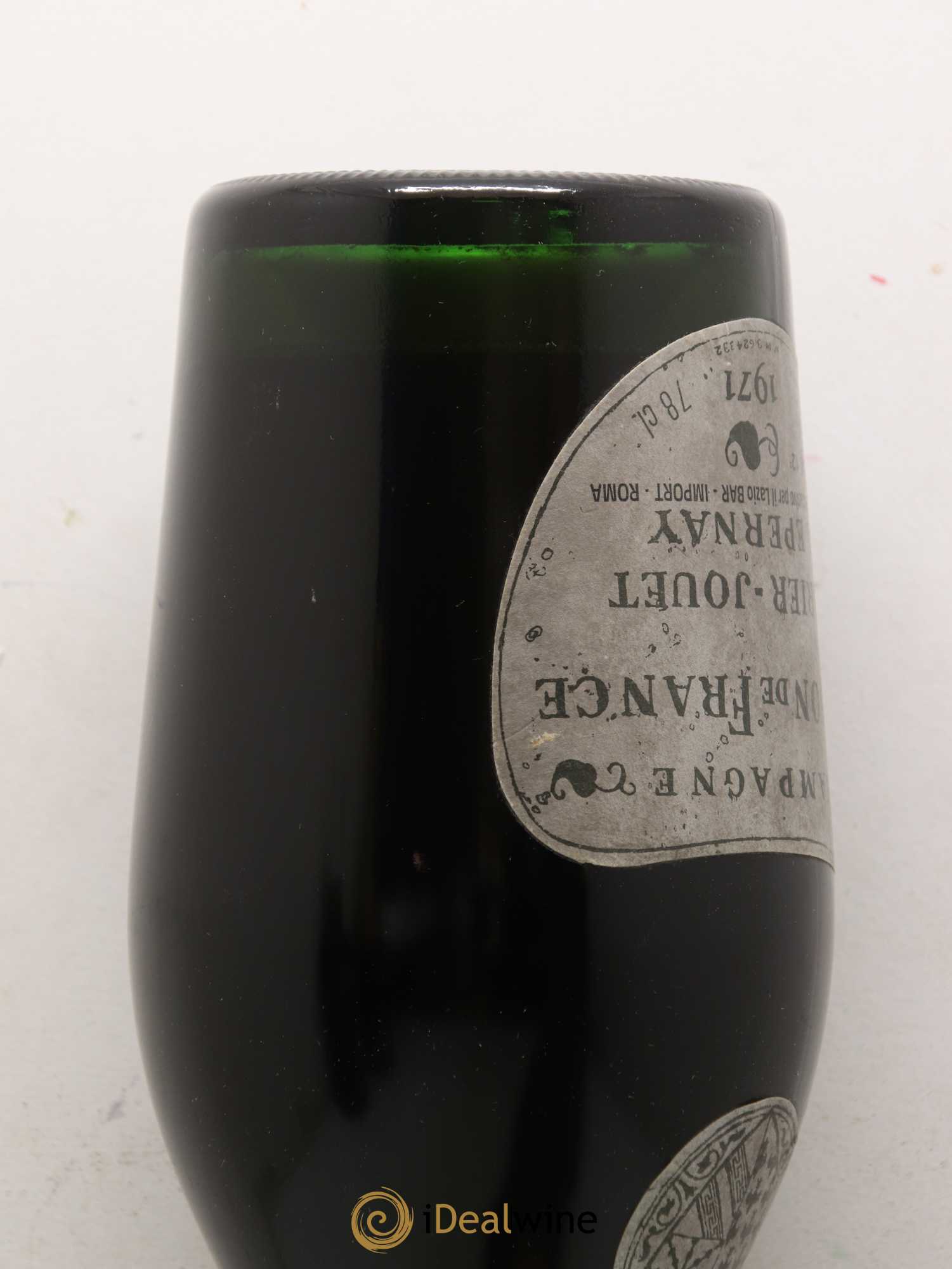 Blason de France Perrier-Jouët 1971 - Lot de 1 bouteille - 1