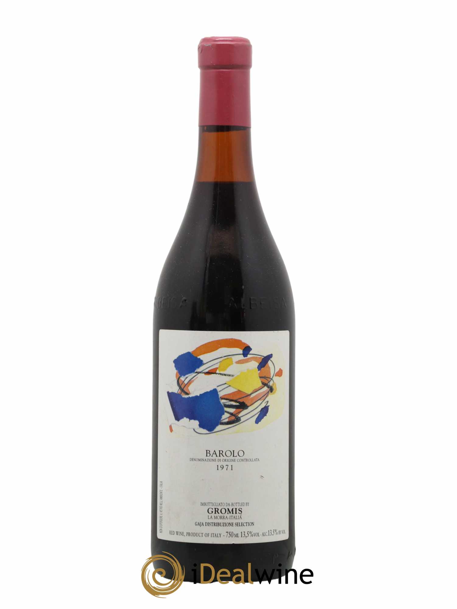 Barolo Gromis Gaja 1971 - Lot de 1 bouteille - 0