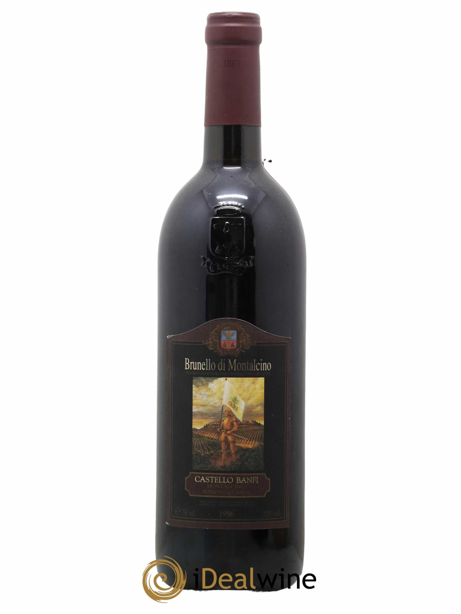 Brunello di Montalcino Banfi 1986 - Lot de 1 bouteille - 0