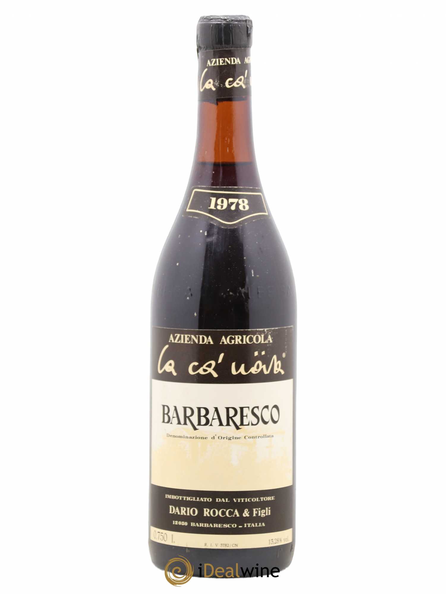 Barbaresco DOCG La Ca' Nova 1978 - Lot de 1 bouteille - 0
