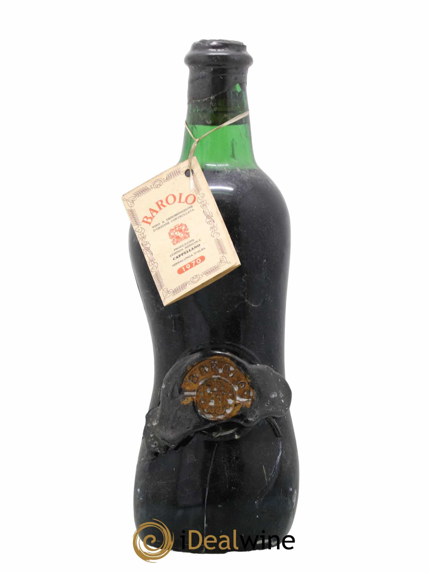 Barolo Cappellano Troglia 1970 - Lot de 1 bouteille - 0