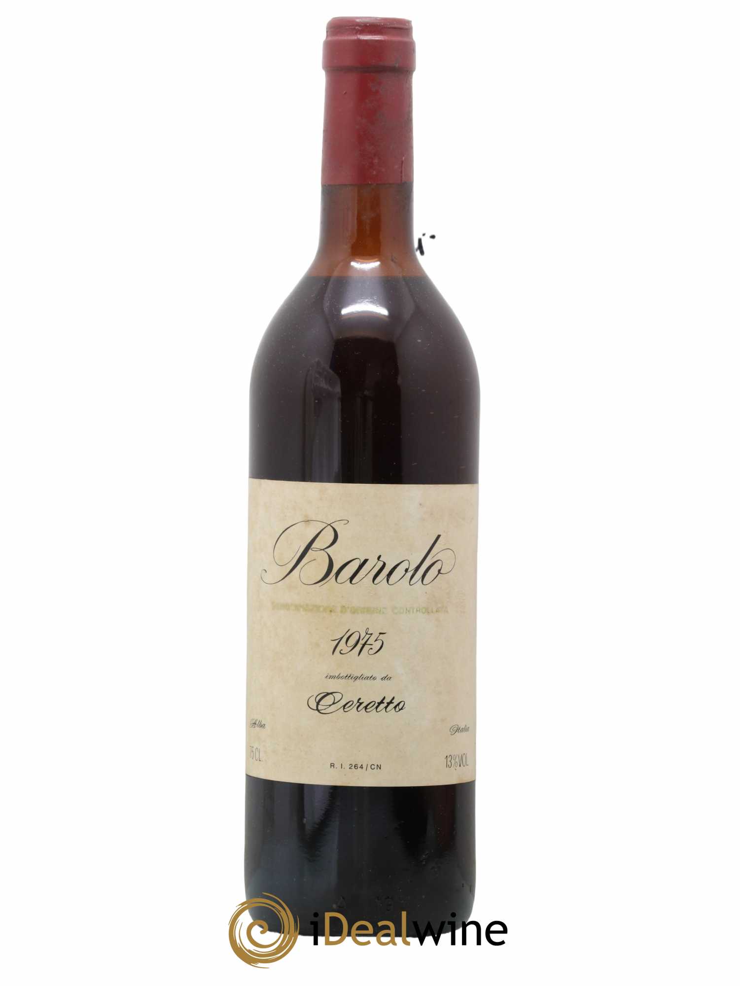 Barolo Ceretto 1975 - Lot de 1 bouteille - 0