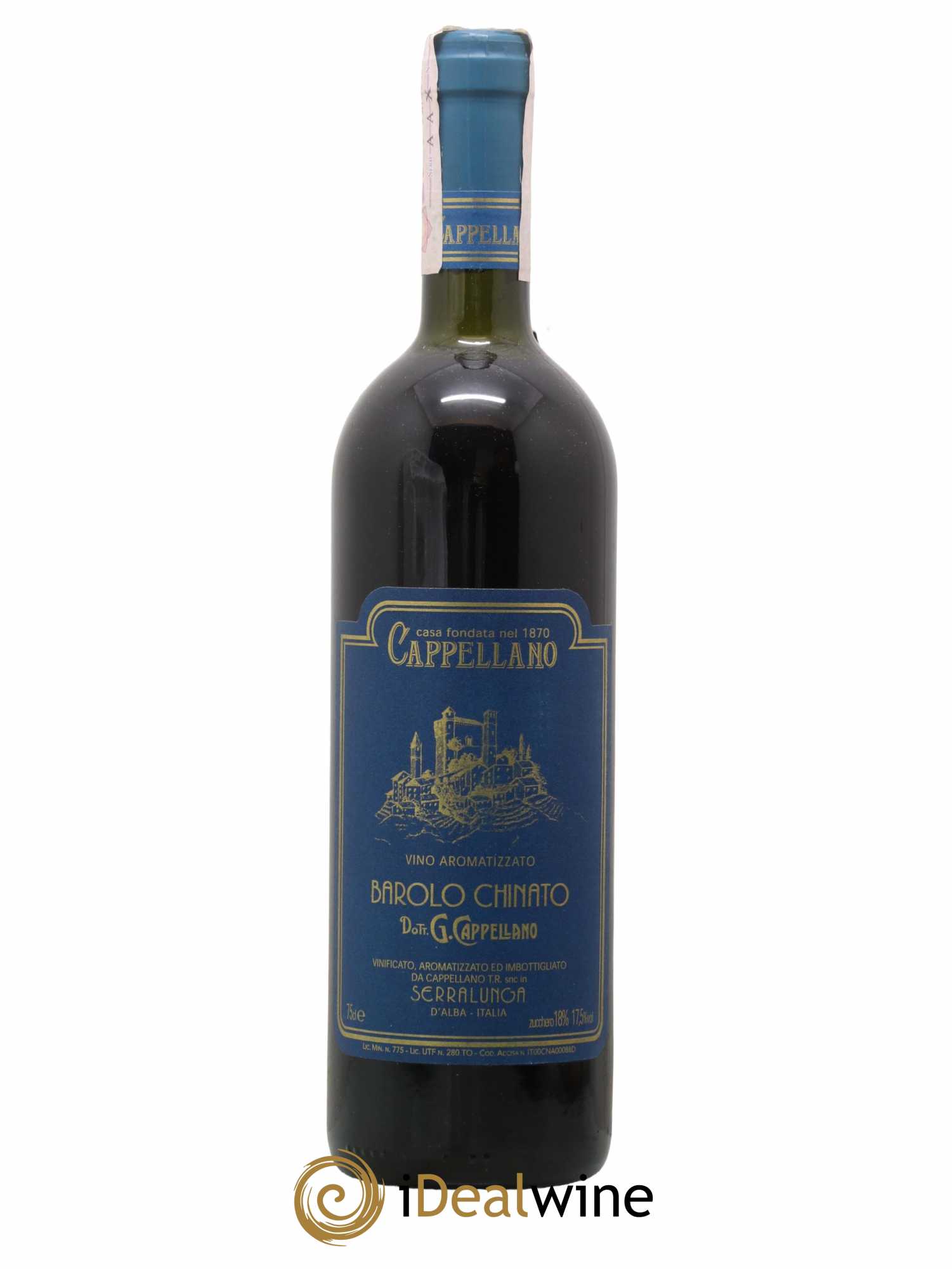 Barolo DOCG Chinato Vino Aromatizzato Cappellano - Lot de 1 bouteille - 0