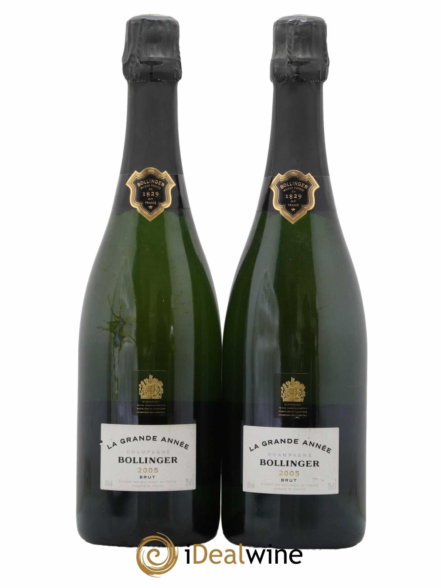 La Grande Année Brut Bollinger 2005 - Lot de 2 bouteilles - 0