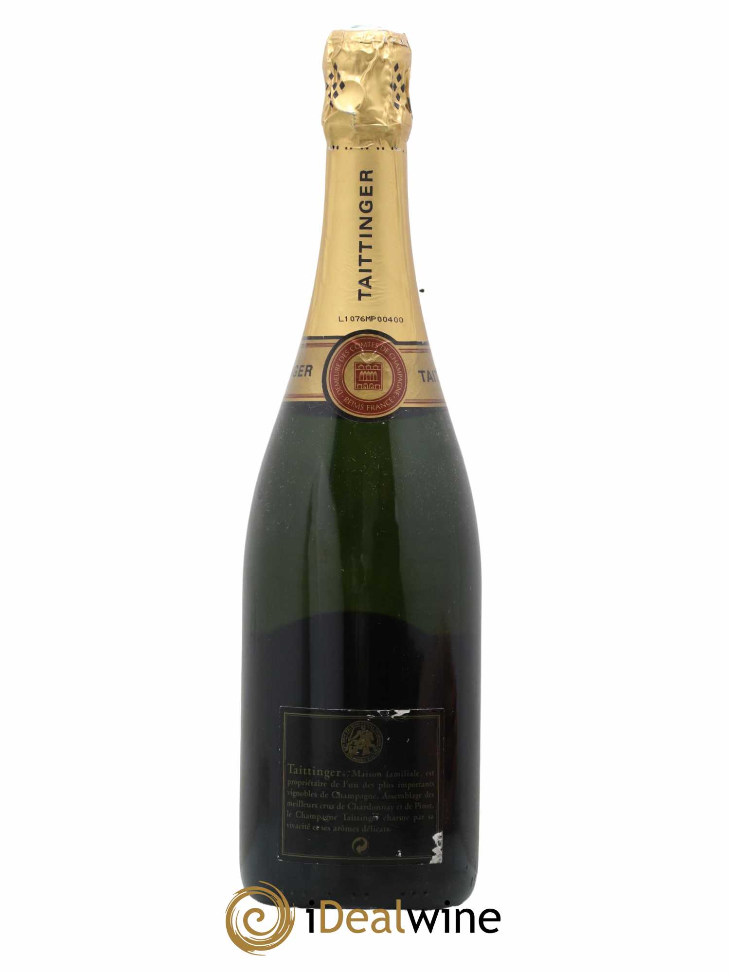 Brut Millésimé Taittinger 1996 - Lot de 1 bouteille - 1