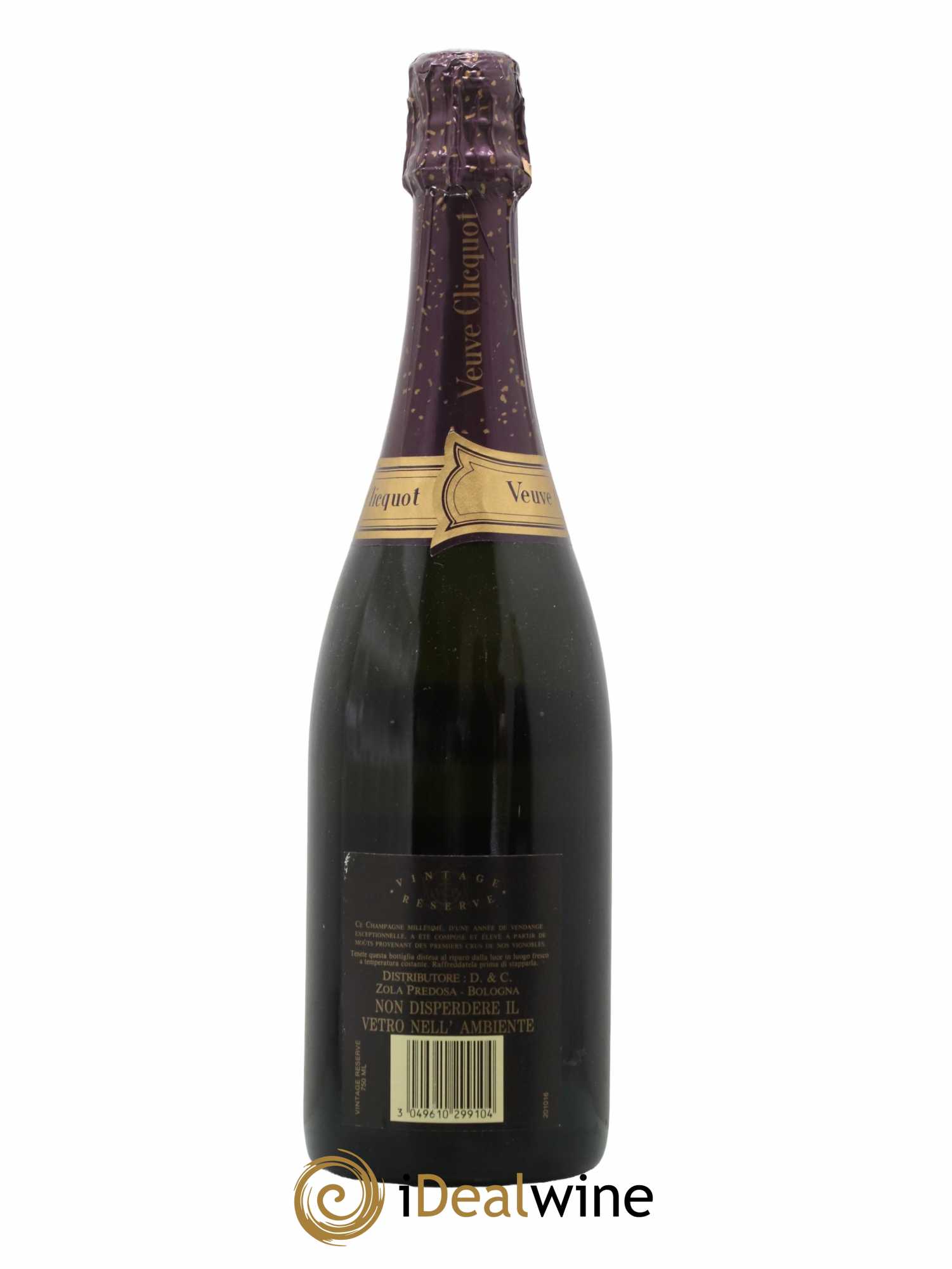 Vintage Veuve Clicquot Réserve 1985 - Lot de 1 bouteille - 1