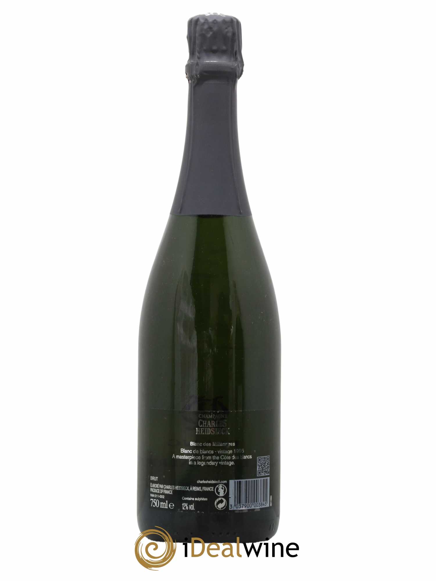 Blanc de Blancs Blanc des Millénaires Brut Charles Heidsieck 1995 - Lot de 1 bouteille - 1