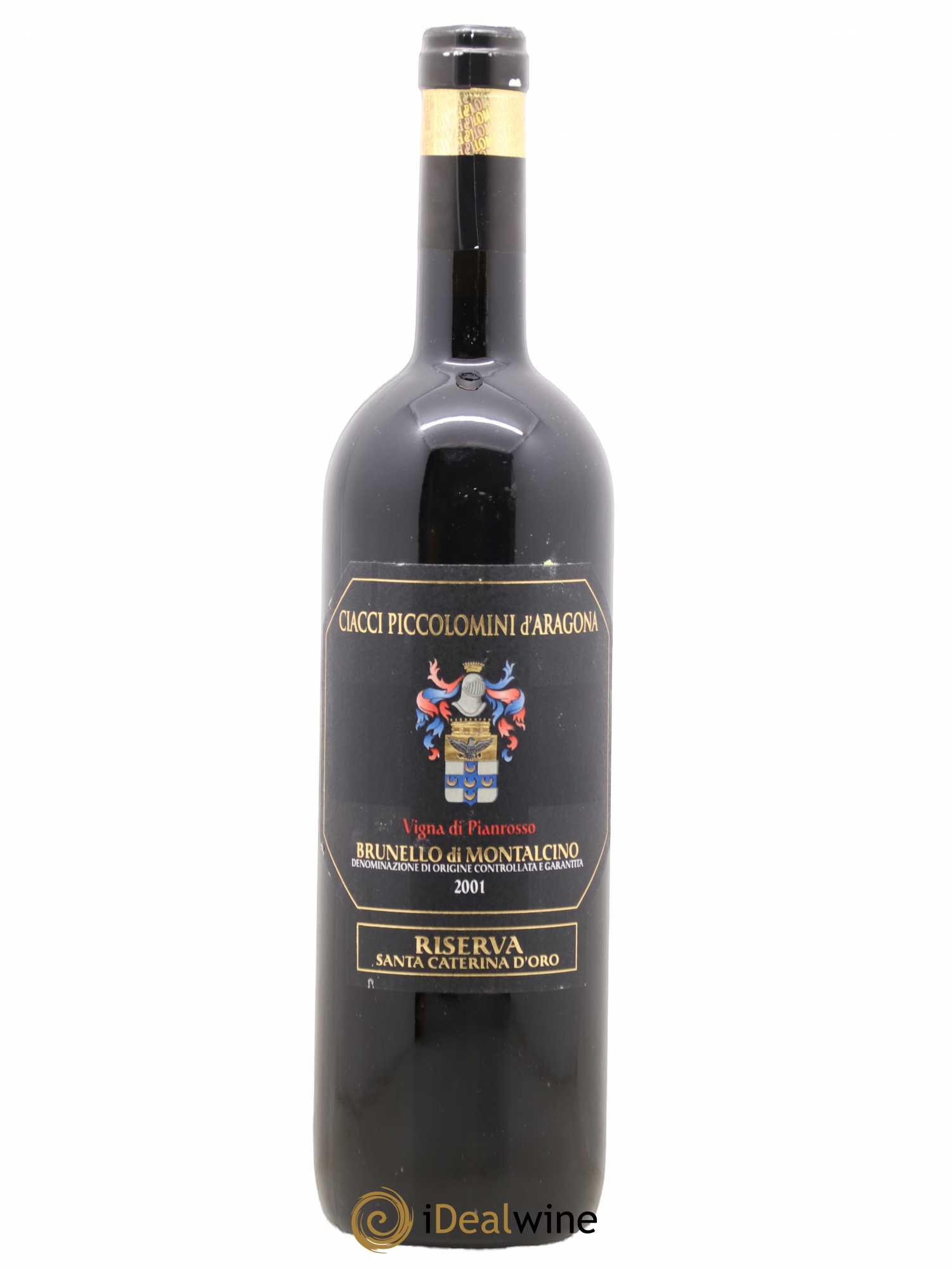 Brunello di Montalcino Riserva Pianrosso Santa Caterina d'Oro Ciacci Piccolomini 2001 - Posten von 1 Flasche - 0