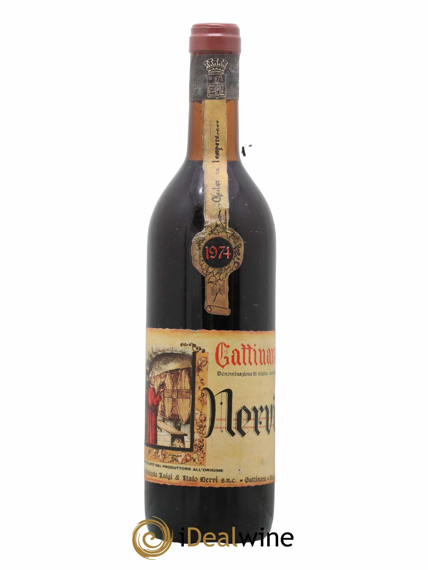 Gattinara DOCG Luigi Nervi 1974 - Lot de 1 bouteille - 0