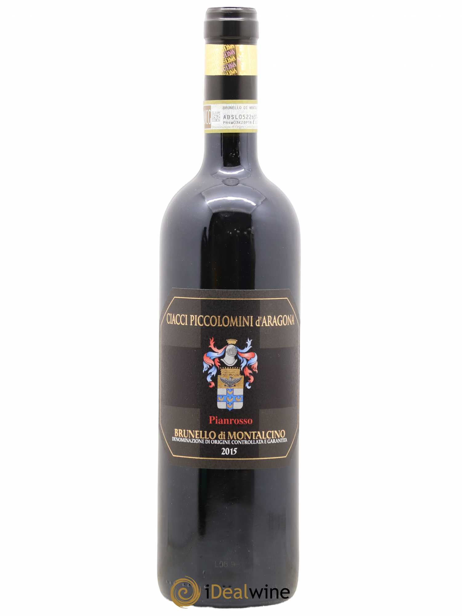 Brunello di Montalcino Pianrosso ciacci Piccolomini 2015 - Posten von 1 Flasche - 0