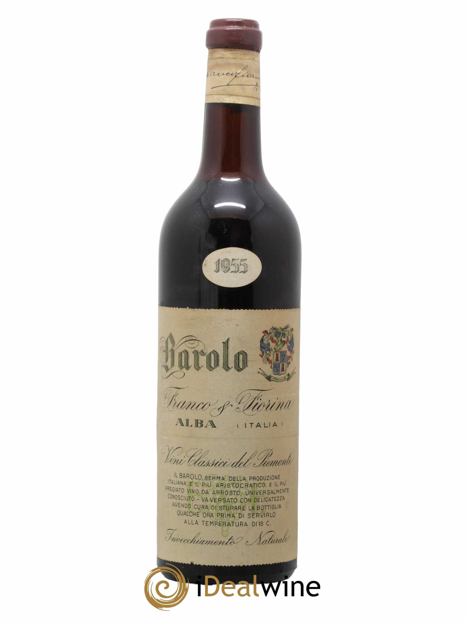 Barolo Franco Fiorina 1955 - Lot de 1 bouteille - 0