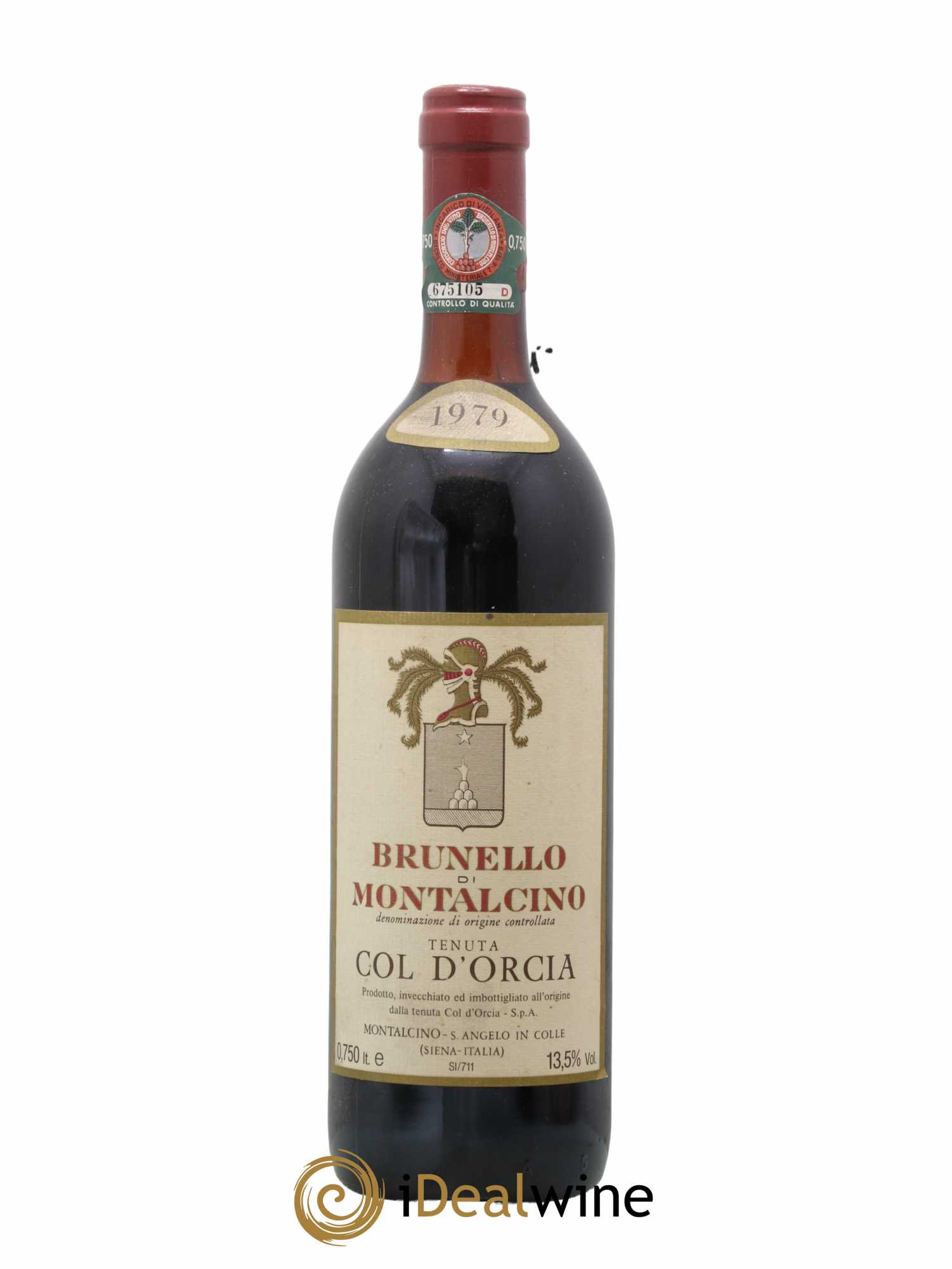 Brunello di Montalcino Col d'Orcia 1979 - Lot de 1 bouteille - 0