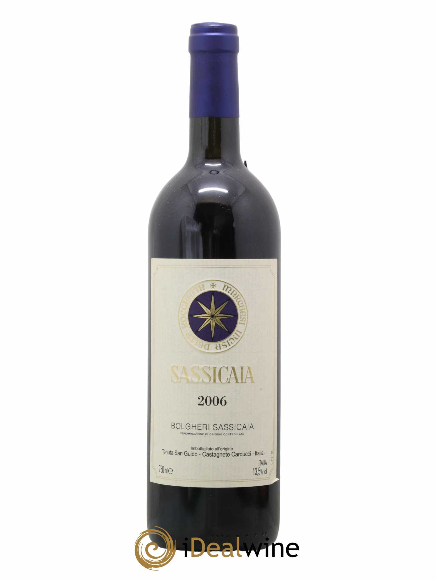 Bolgheri DOC Sassicaia Tenuta San Guido 2006 - Lot de 1 bouteille - 0
