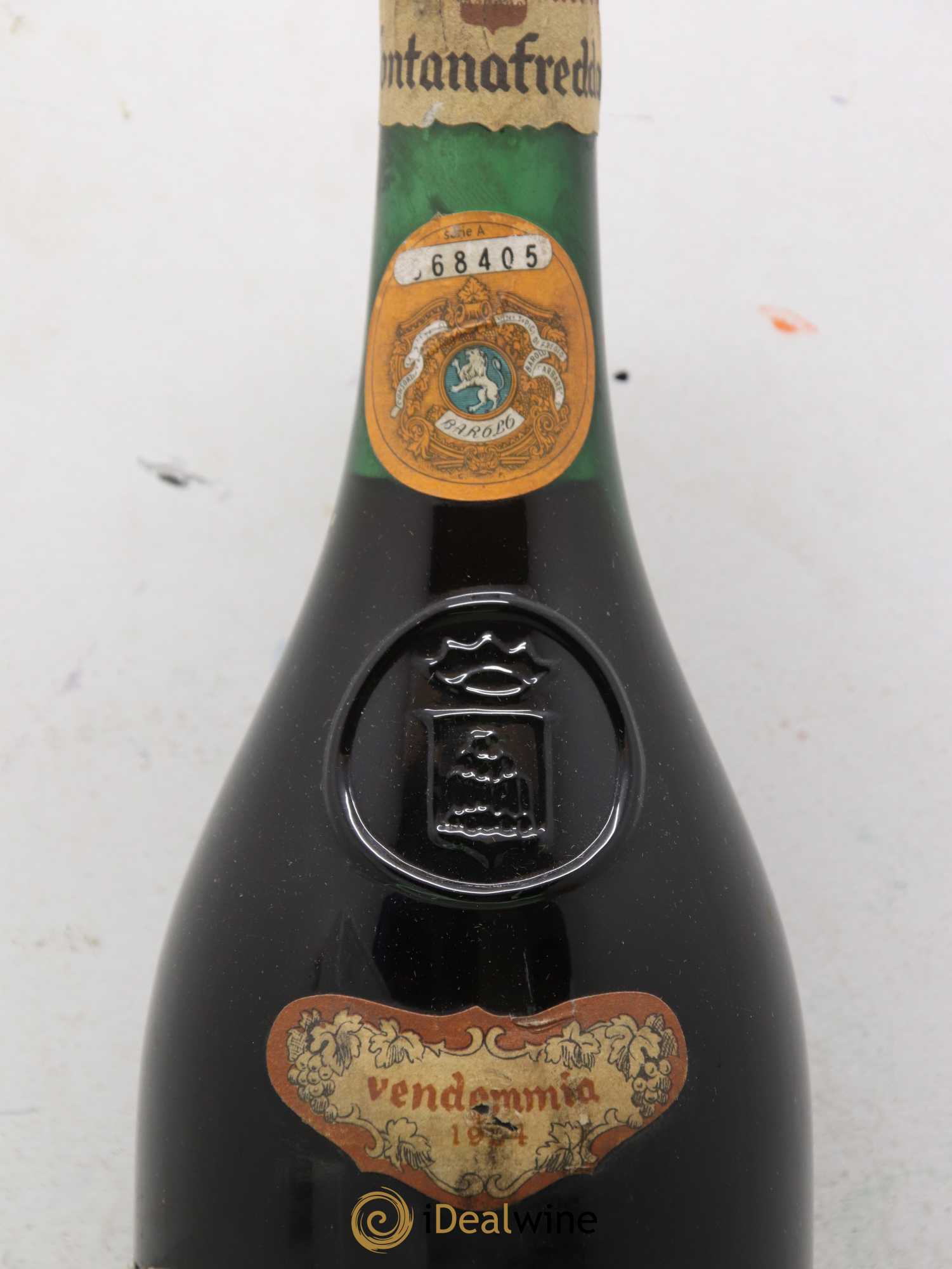 Barolo Fontanafredda 1954 - Lot de 1 bouteille - 1