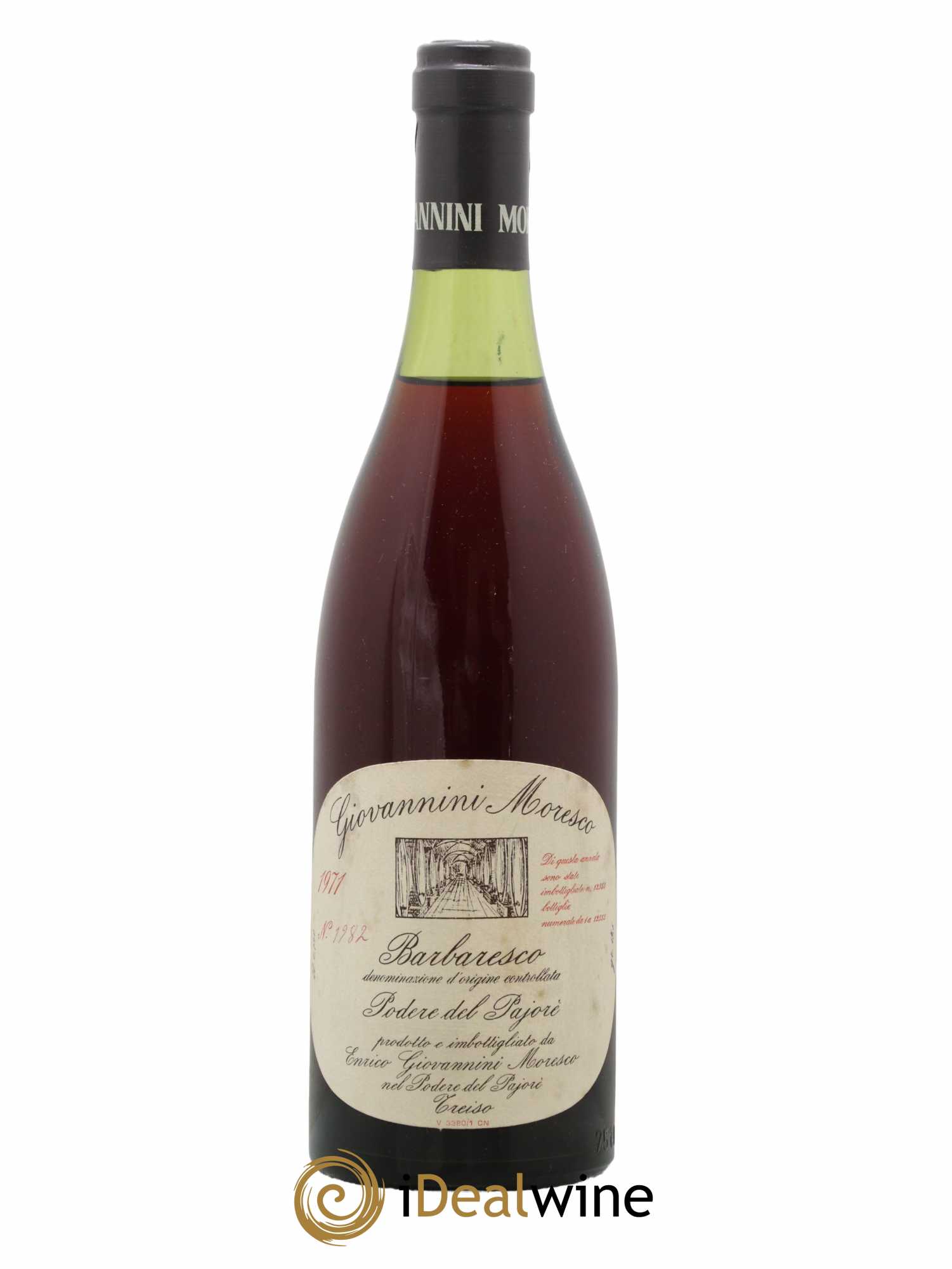 Barbaresco DOCG Pajore Giovannini Moresco 1971 - Lot de 1 bouteille - 0