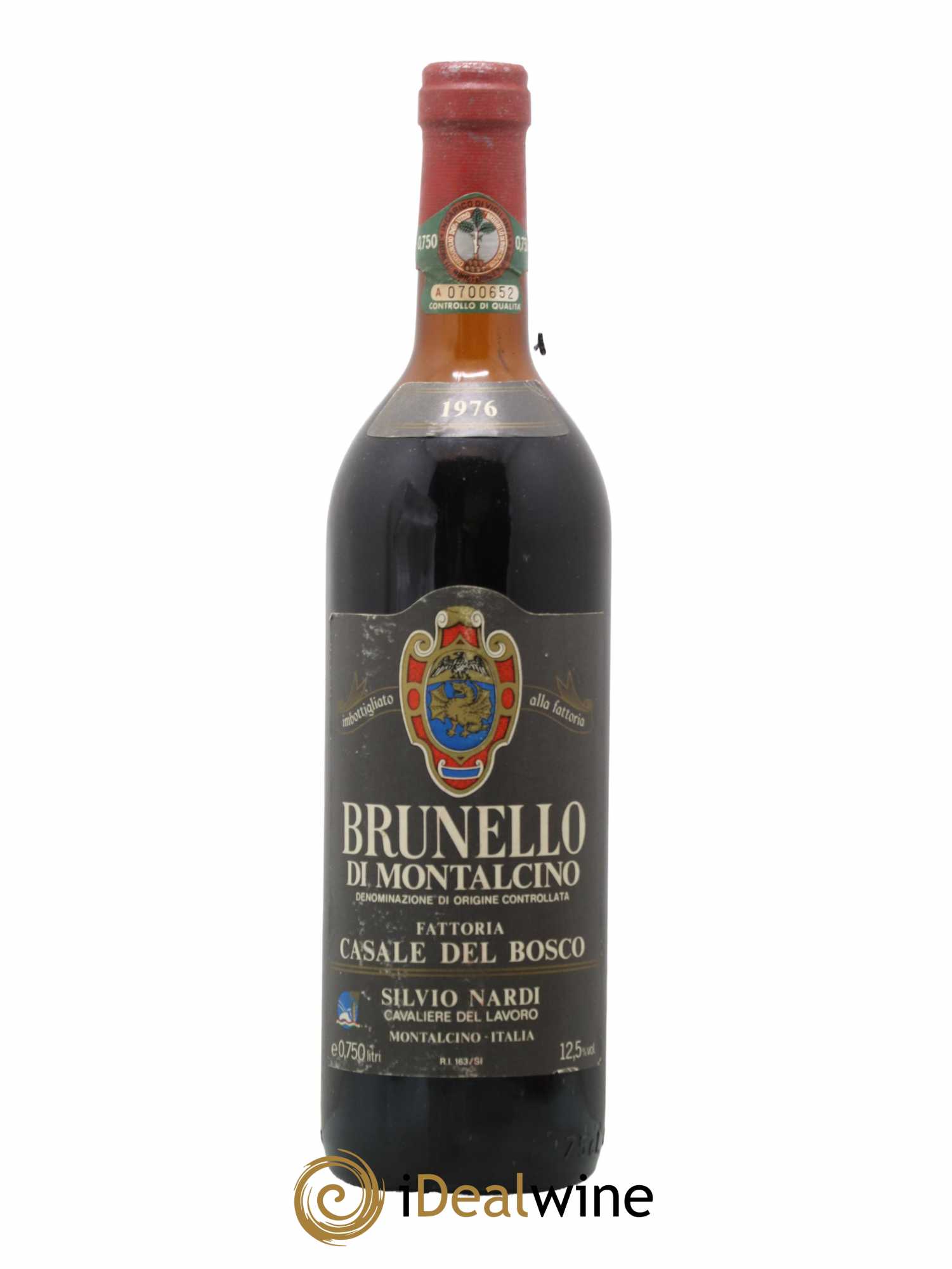 Brunello di Montalcino Casale Del Bosco Silvio Nardi 1976 - Lot de 1 bouteille - 0