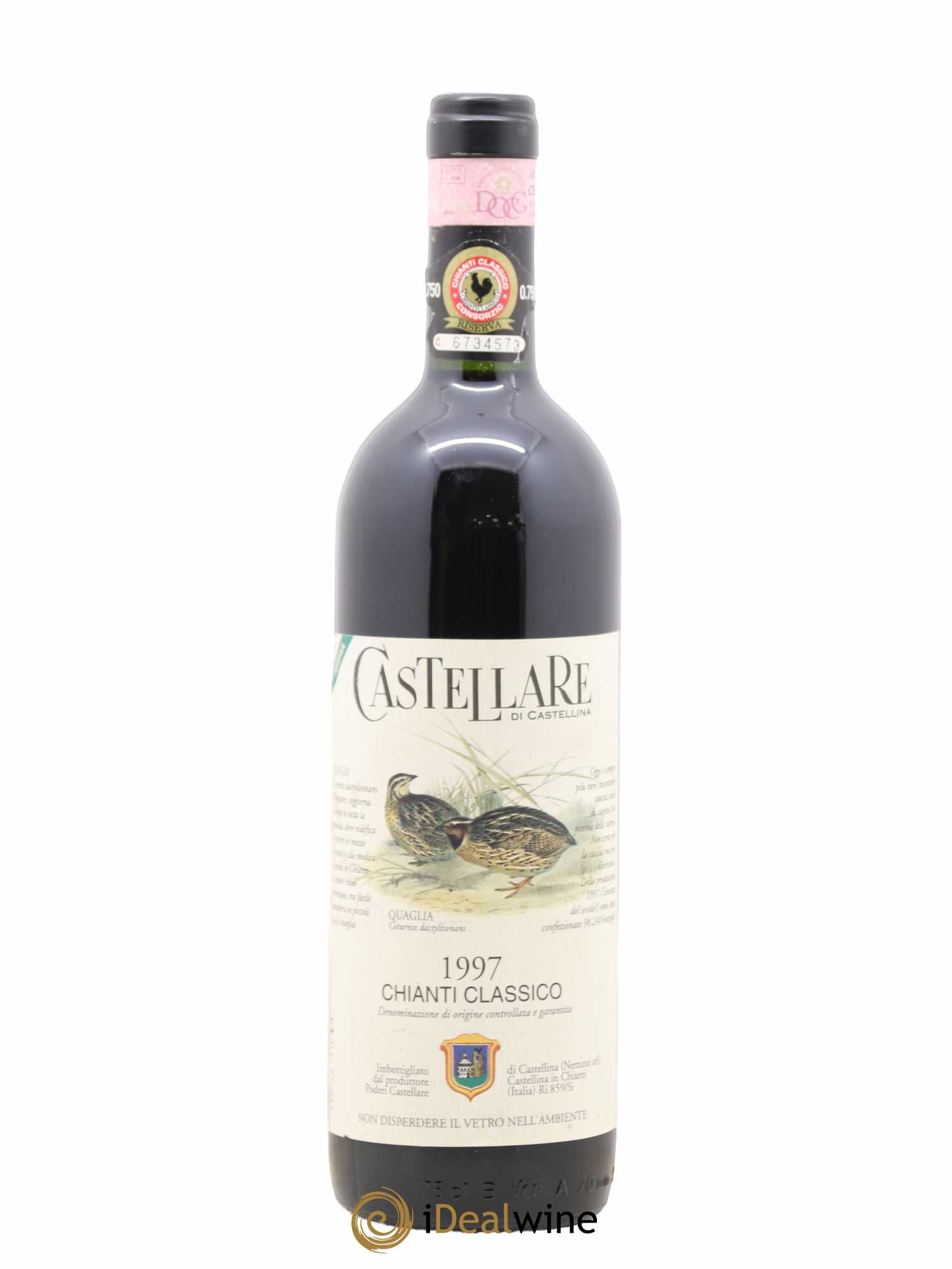 Chianti Classico DOCG Riserva Castellare 1997 - Lot of 1 bottle - 0